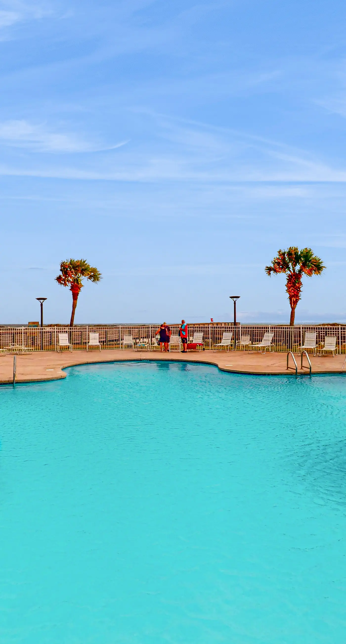 Gulf-front condo with beach access, pools, hot tub, & sports courts