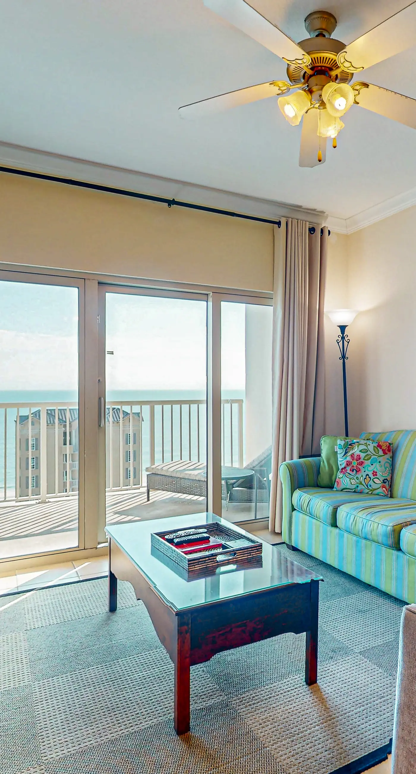 Ocean-view condo w/skywalk to beach, indoor/outdoor pools, lazy river, WiFi, W/D