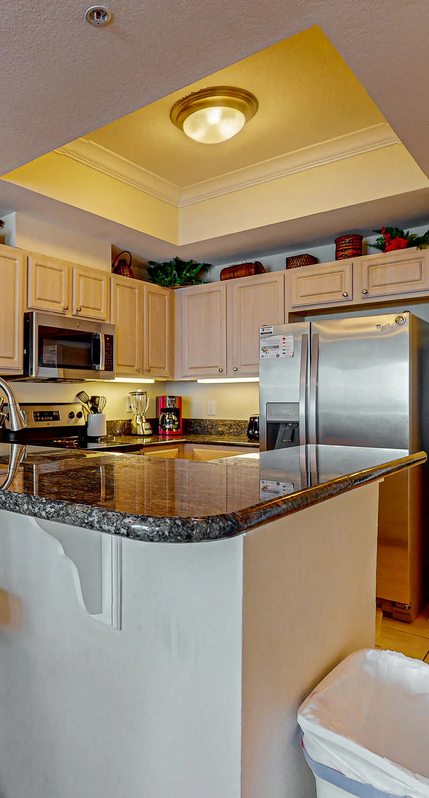 Ocean-view condo w/skywalk to beach, indoor/outdoor pools, lazy river, WiFi, W/D