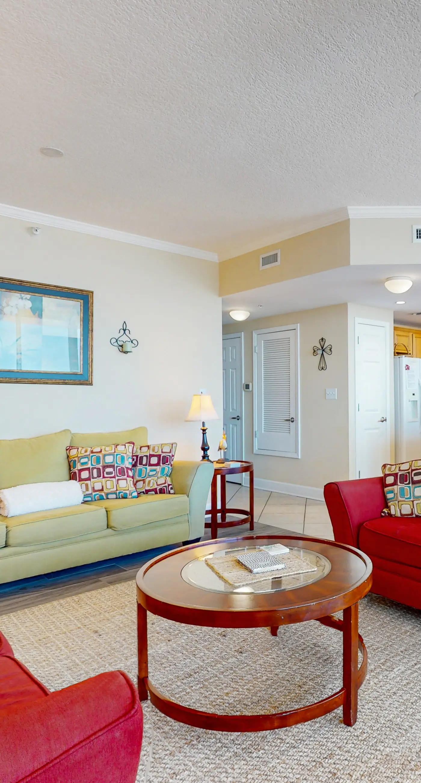 Waterfront condo with pool, piers & breathtaking balcony views