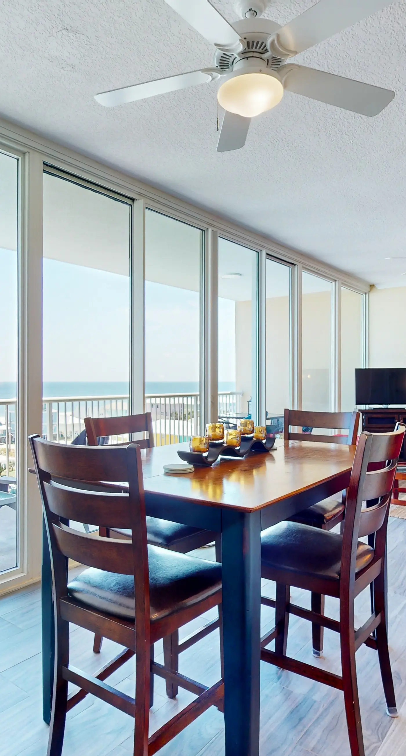 Waterfront condo with pool, piers & breathtaking balcony views