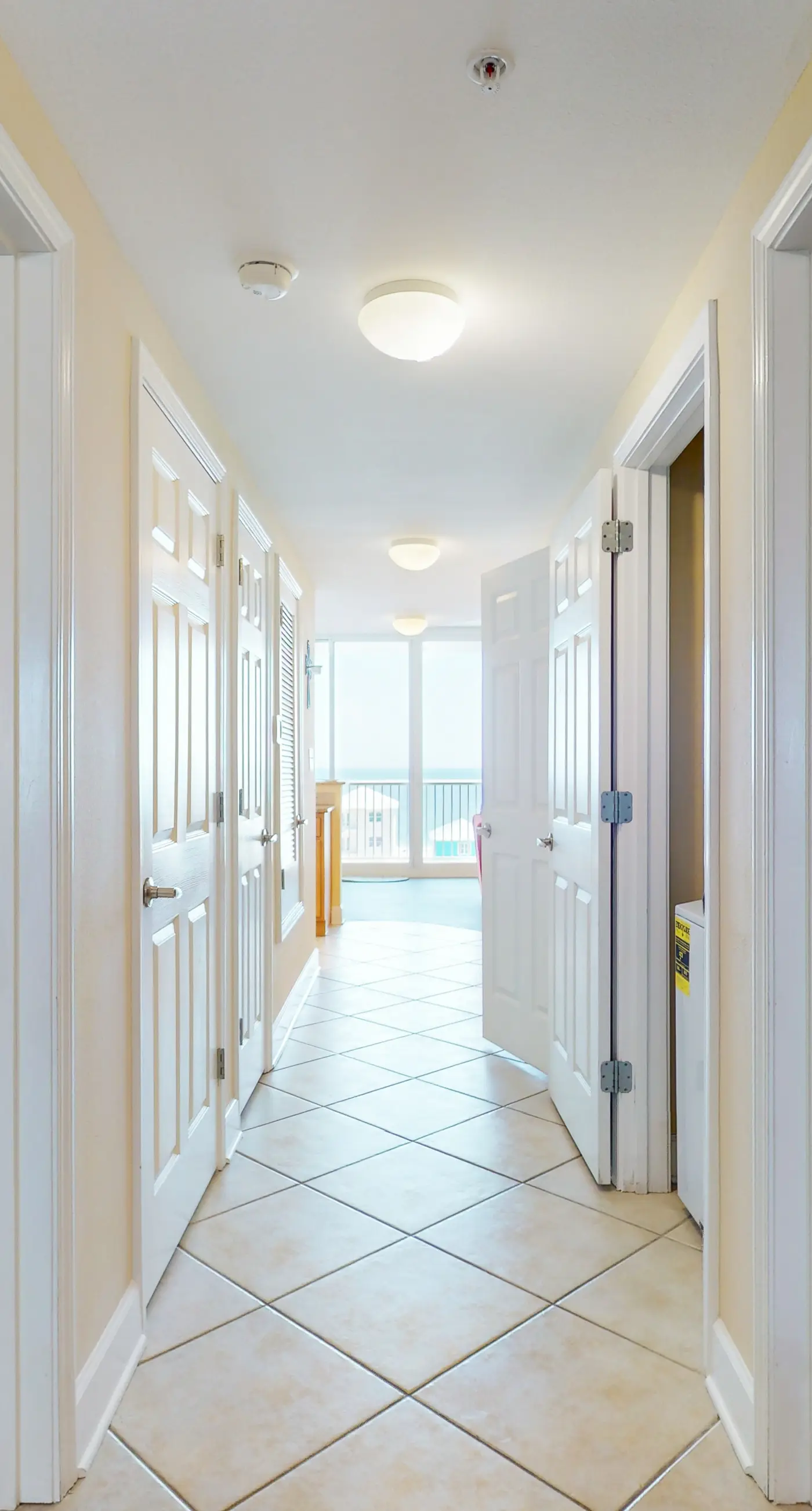 Waterfront condo with pool, piers & breathtaking balcony views