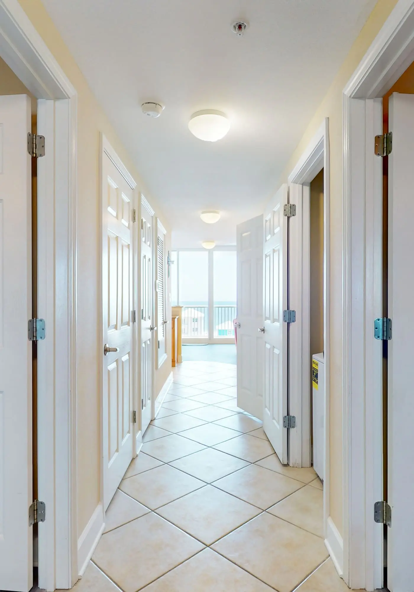 Waterfront condo with pool, piers & breathtaking balcony views