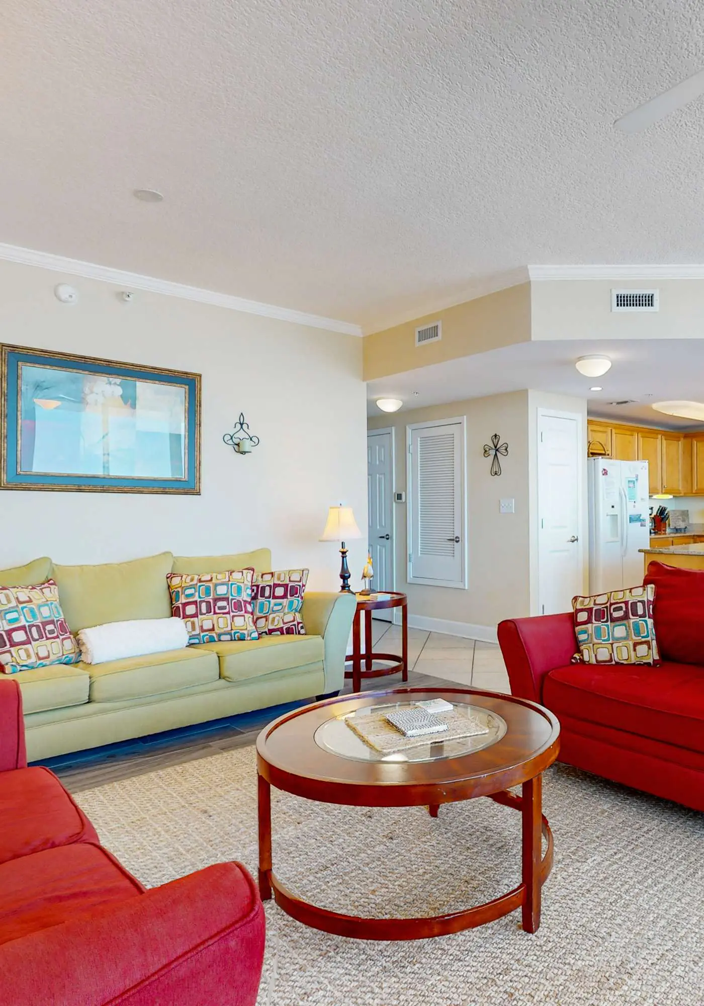 Waterfront condo with pool, piers & breathtaking balcony views