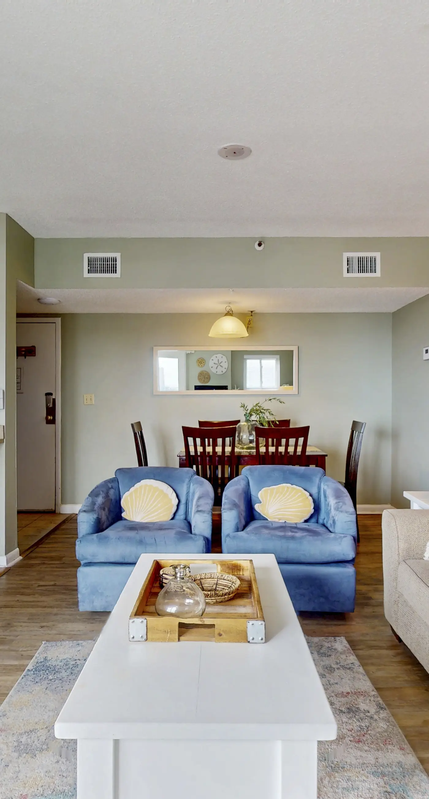 Bright coastal condo with Gulf views, pools, hot tub & private balcony