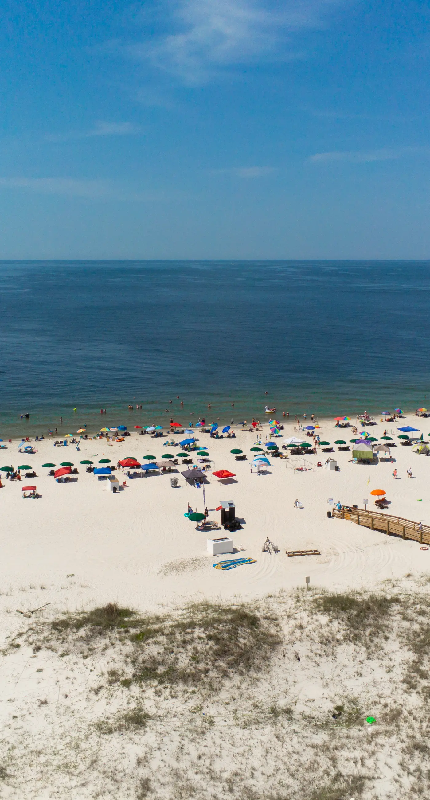 Bright coastal condo with Gulf views, pools, hot tub & private balcony