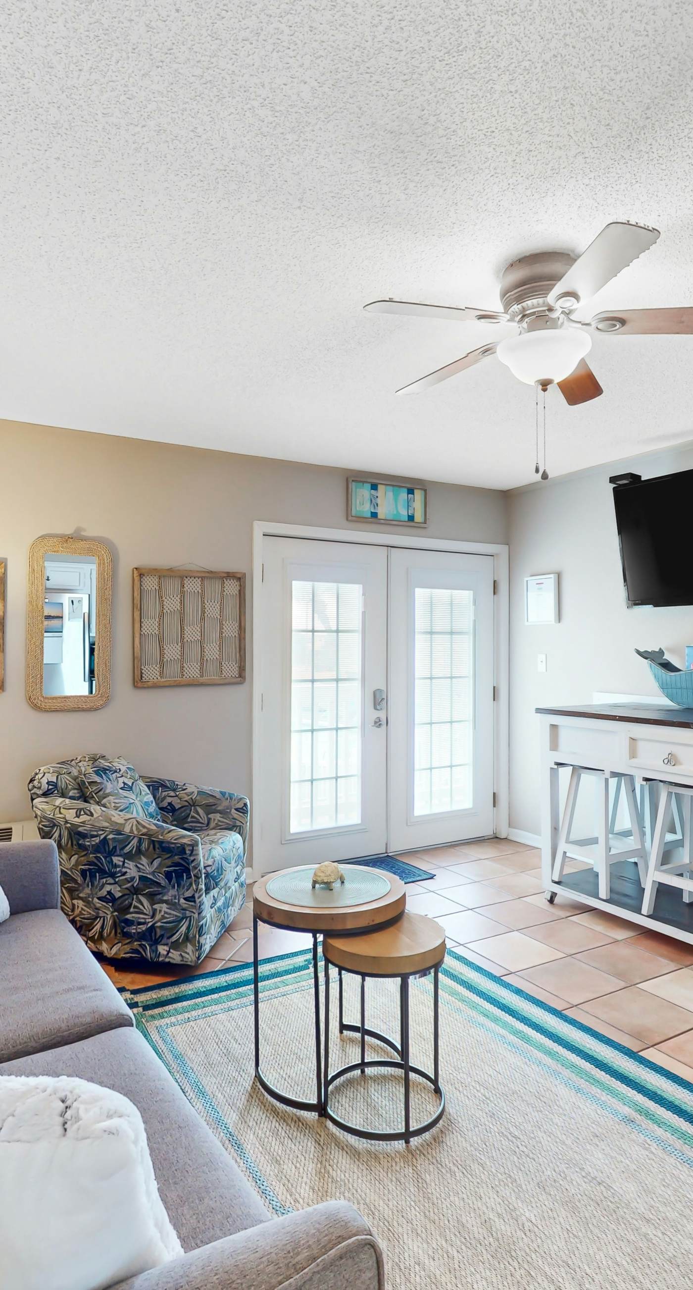 Sunny condo with boardwalk beach access, on-site pool, & private balcony