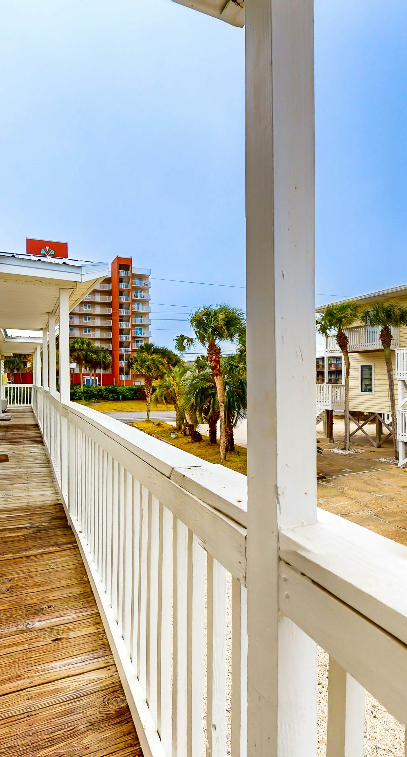 Sunny condo with boardwalk beach access, on-site pool, & private balcony