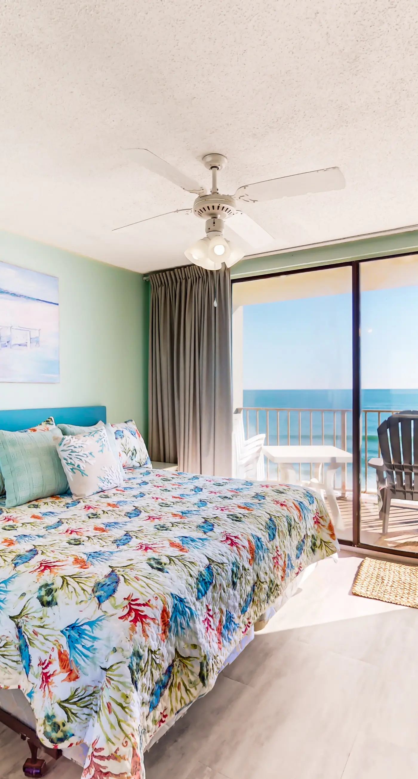 Beachfront condo with Gulf views, outdoor pool, large wrap-around balcony, & W&D