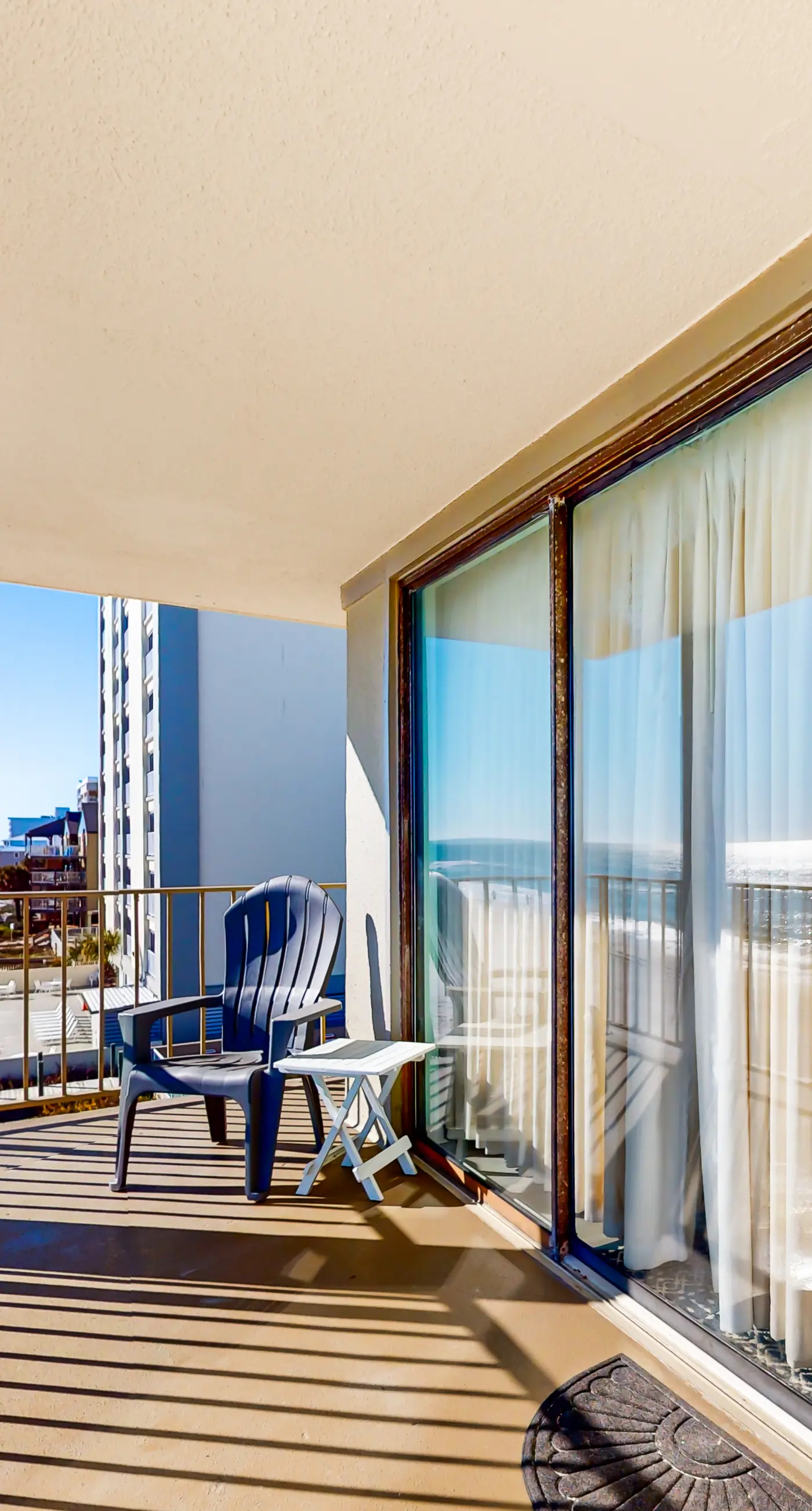Beachfront condo with Gulf views, outdoor pool, large wrap-around balcony, & W&D