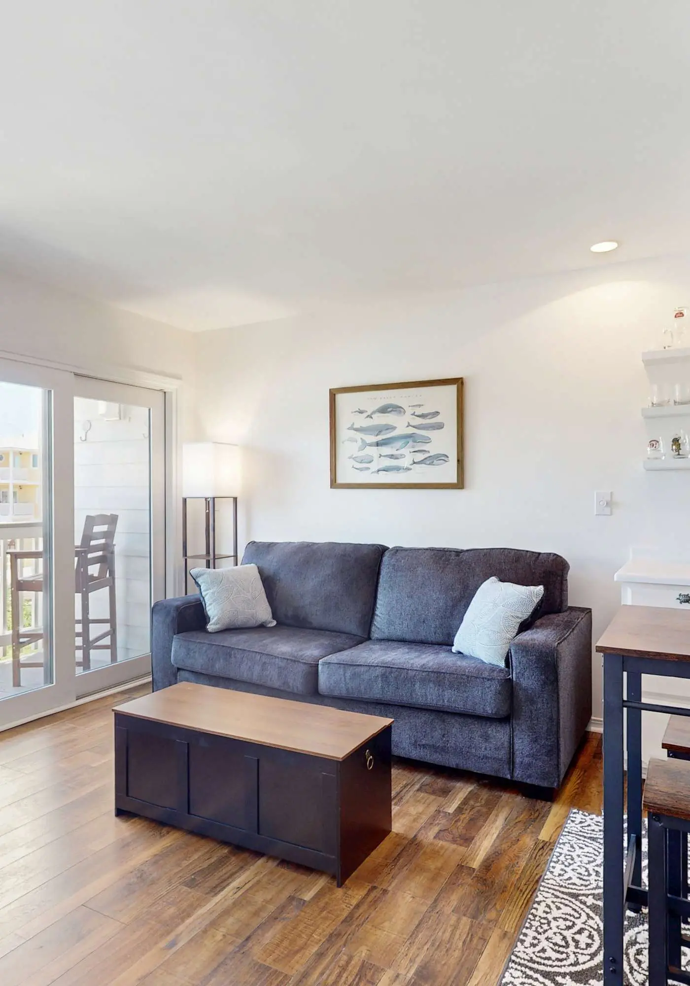 Pool view studio with onsite sauna, beach access, hot tub, and gym