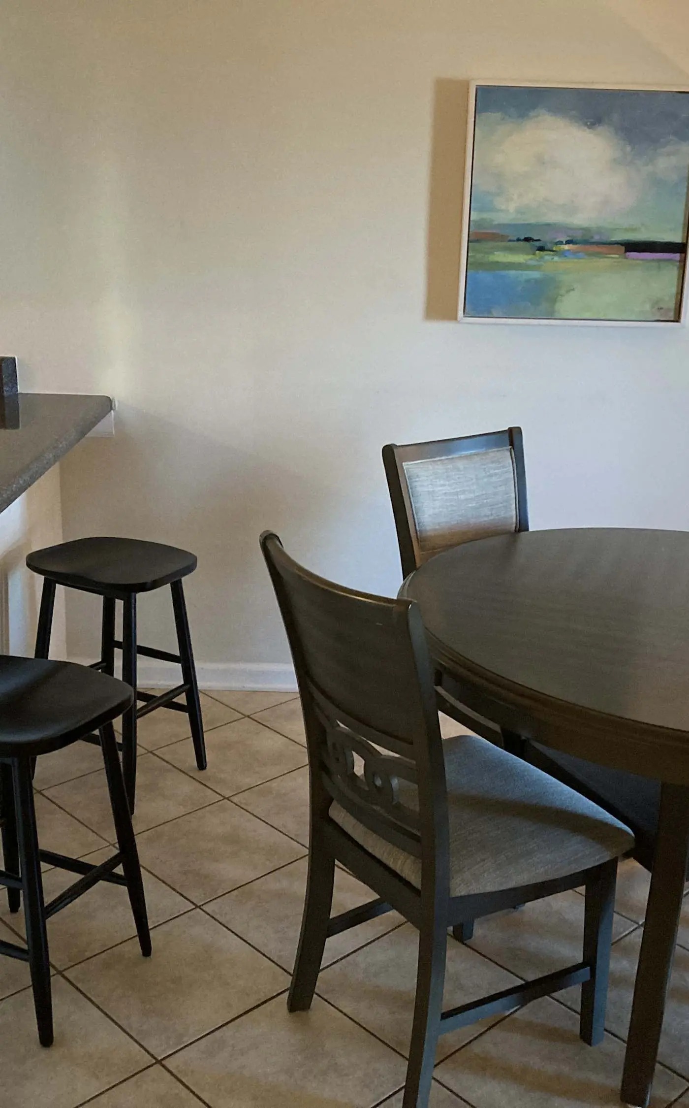 Second floor condo with Gulf view, shared pool, central AC, & BBQ area