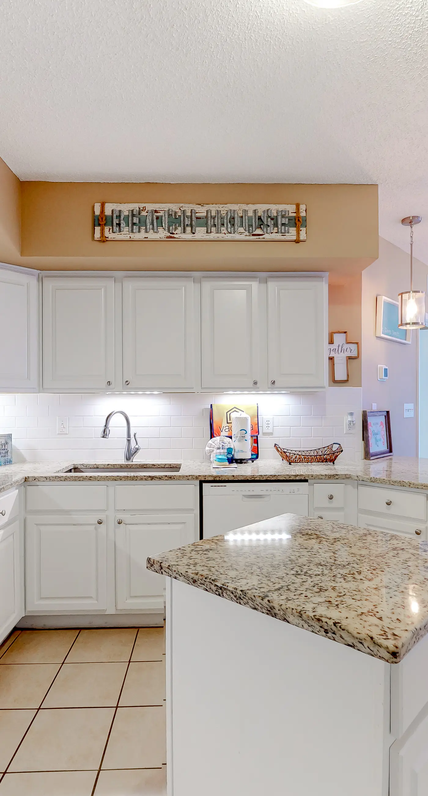 Large beachfront condo with views from private balcony and shared hot tub & pool