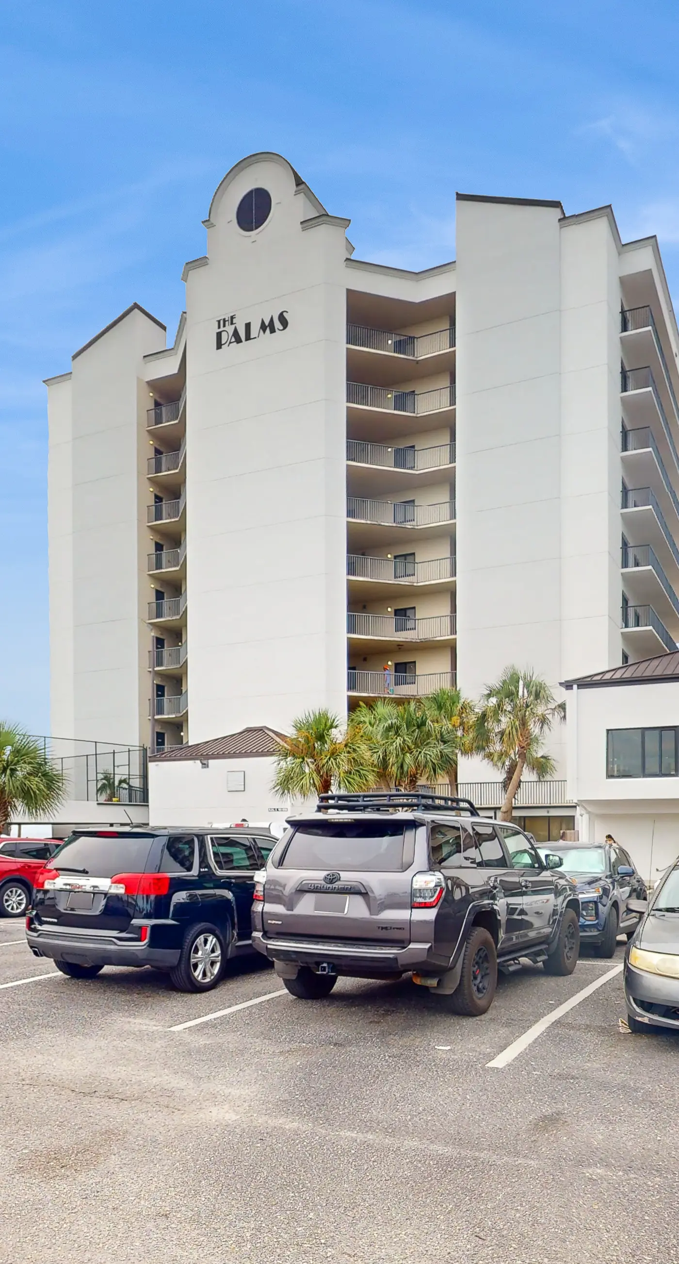 Beachfront condo with shared Gulf front outdoor pool, heated indoor pool, & sauna