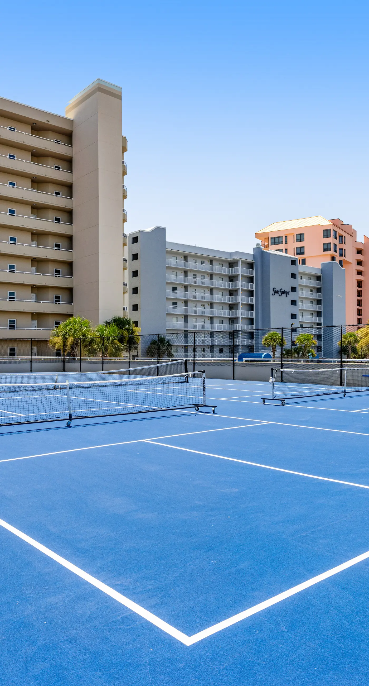 Gulf-front condo w/ beach access, indoor/outdoor pool, & tennis courts
