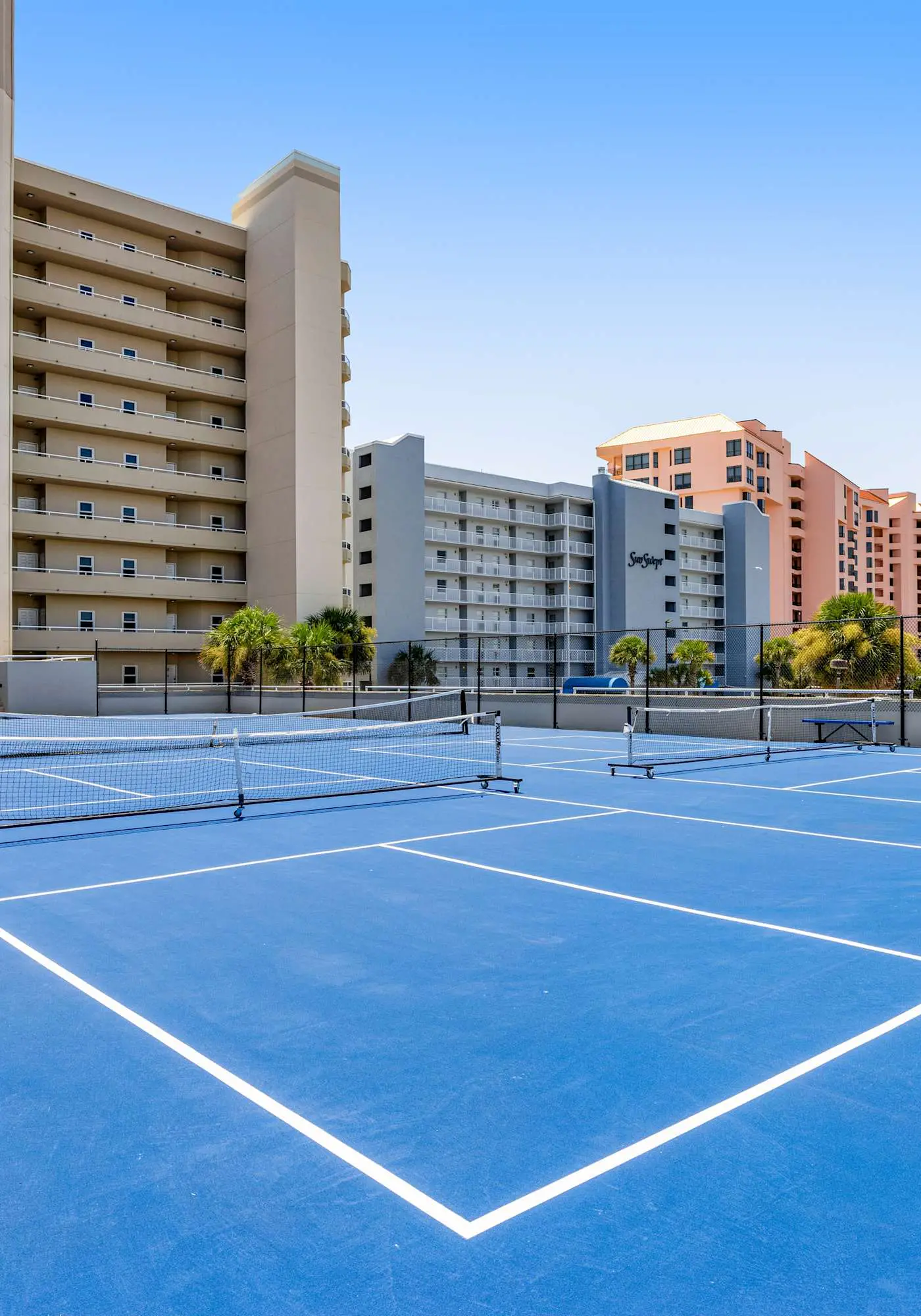 Gulf-front condo w/ beach access, indoor/outdoor pool, & tennis courts