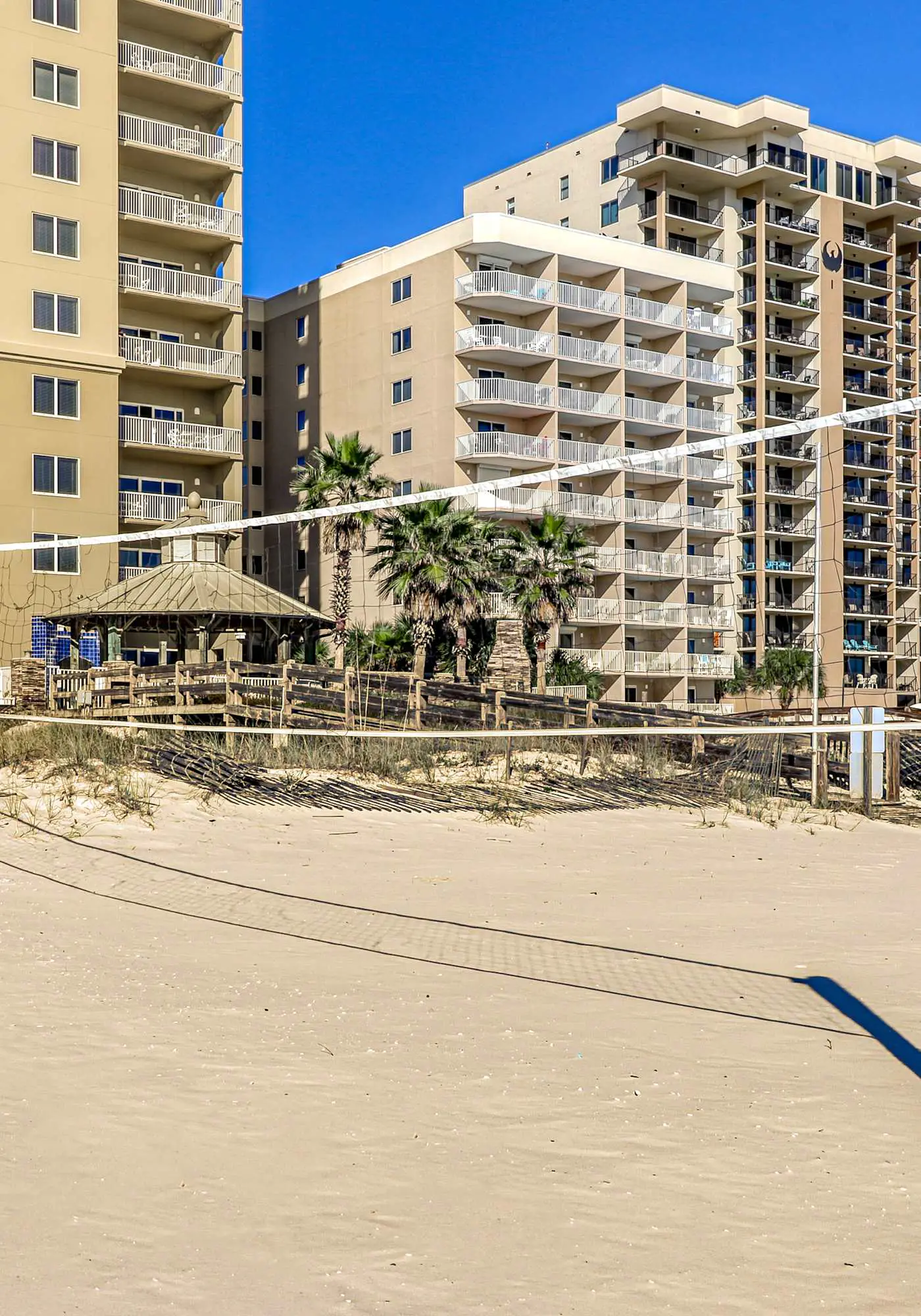 Spacious condo with Gulf-front views & access to pools, hot tub, gym