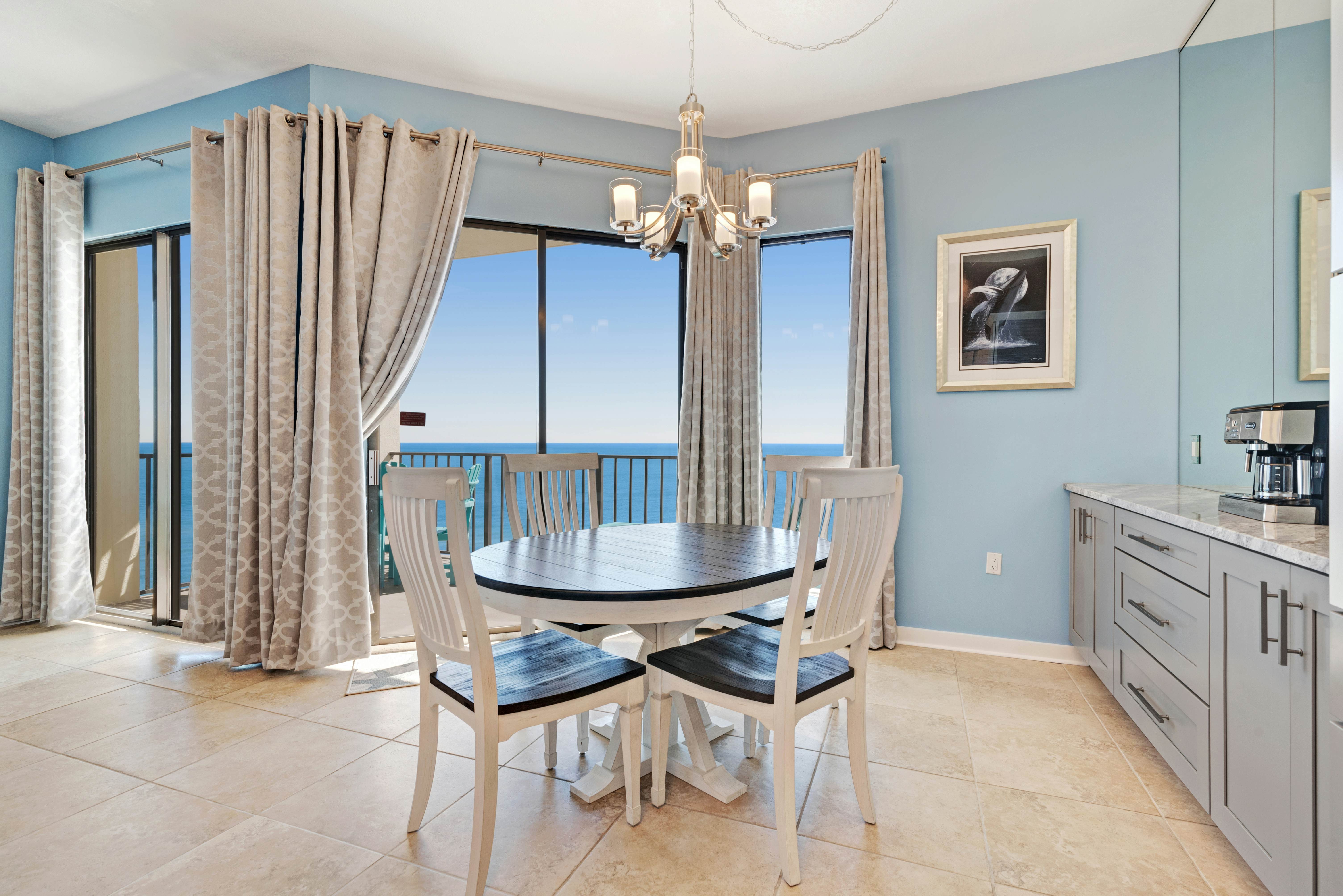 Casual beachfront getaway with pool, ocean views, & beach access