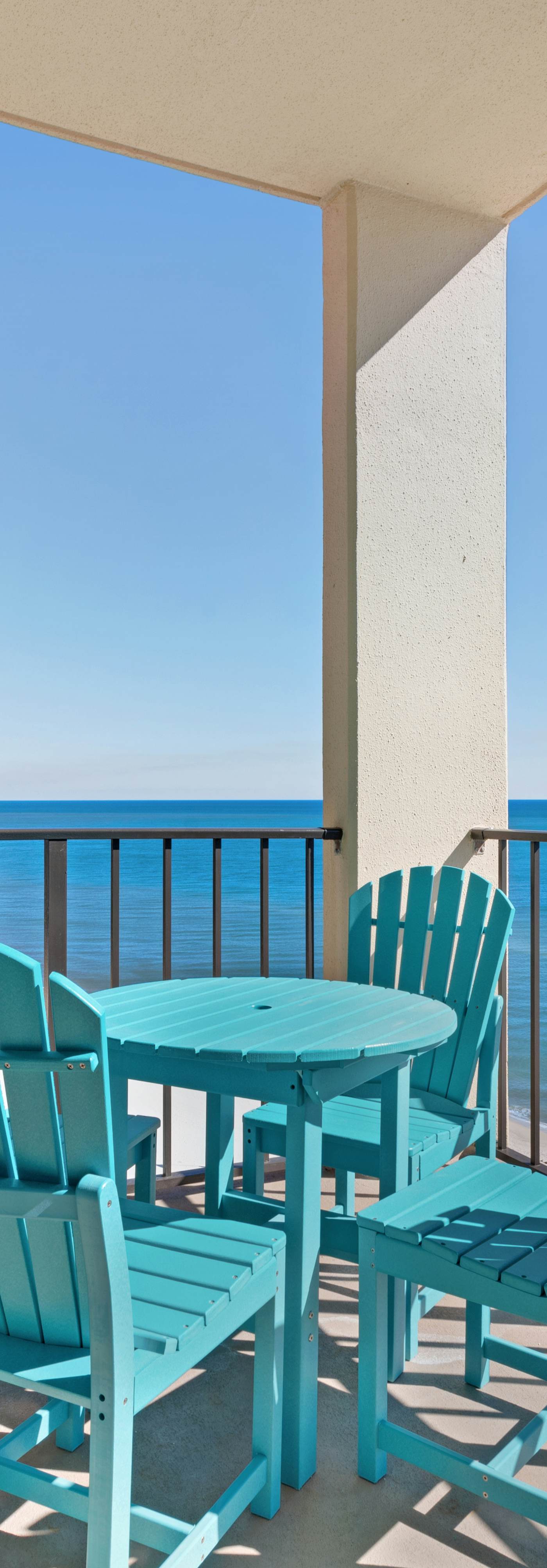 Casual beachfront getaway with pool, ocean views, & beach access