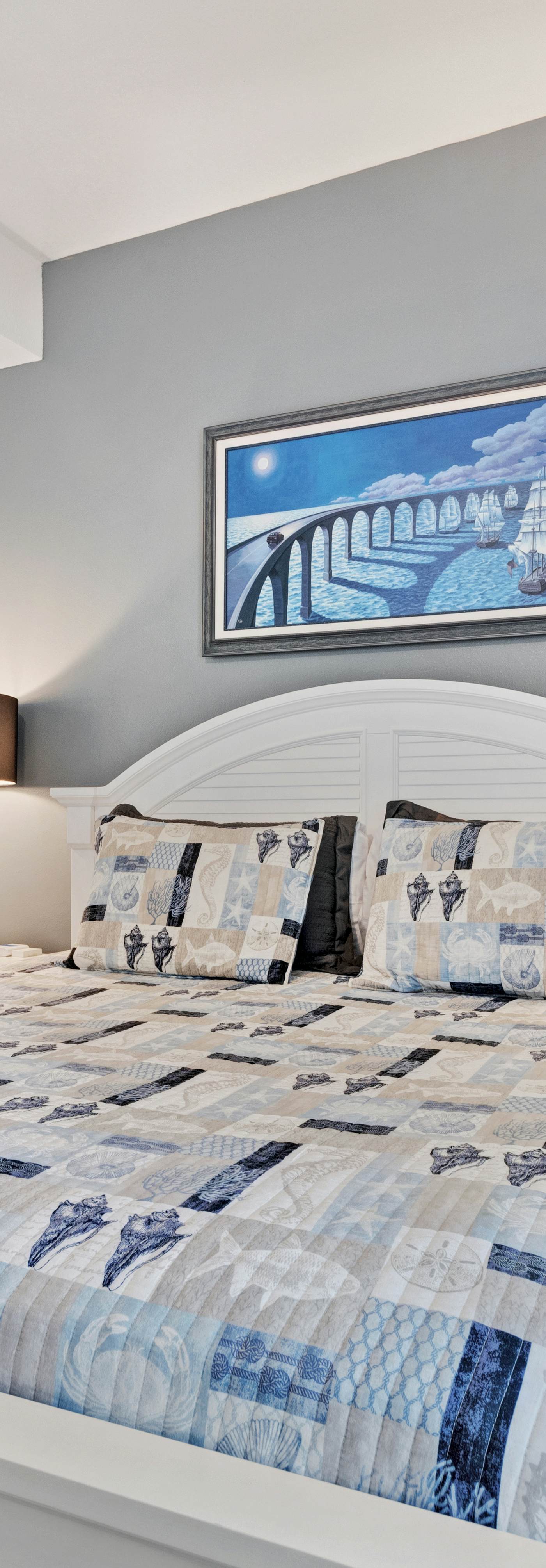 Casual beachfront getaway with pool, ocean views, & beach access