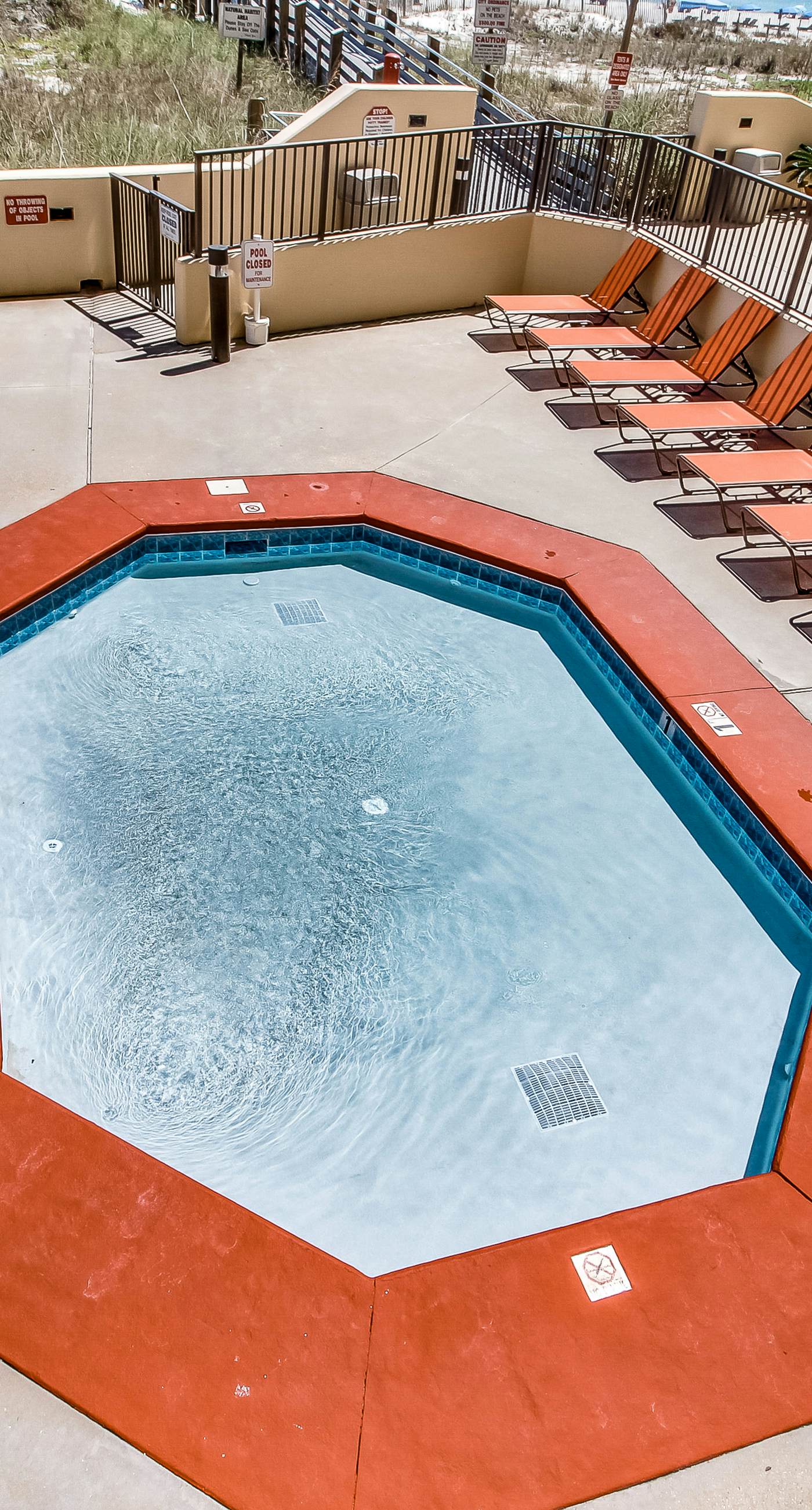 Casual beachfront getaway with pool, ocean views, & beach access