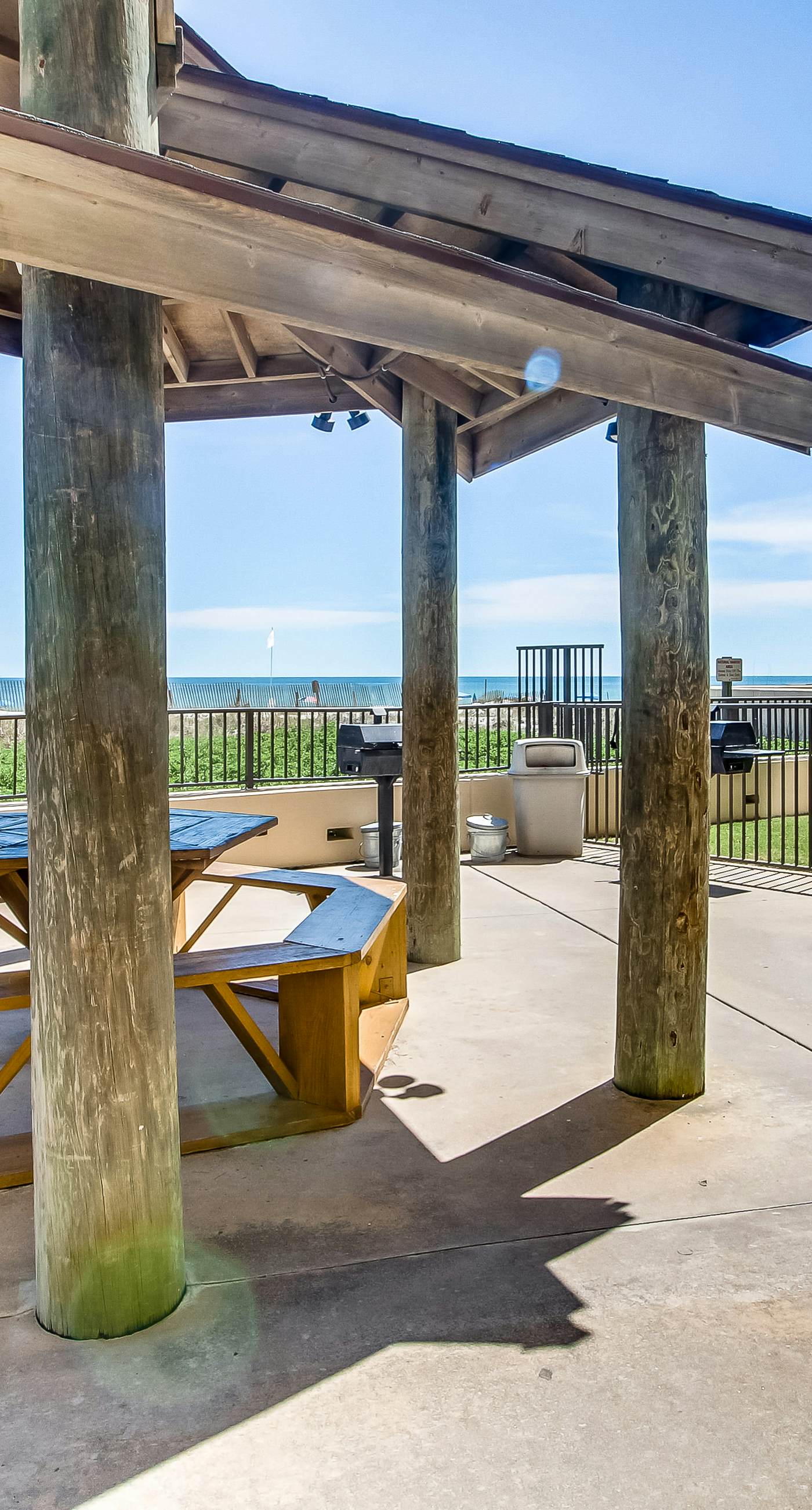 Casual beachfront getaway with pool, ocean views, & beach access