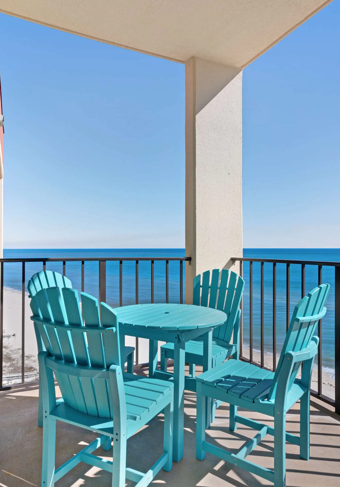 Casual beachfront getaway with pool, ocean views, & beach access