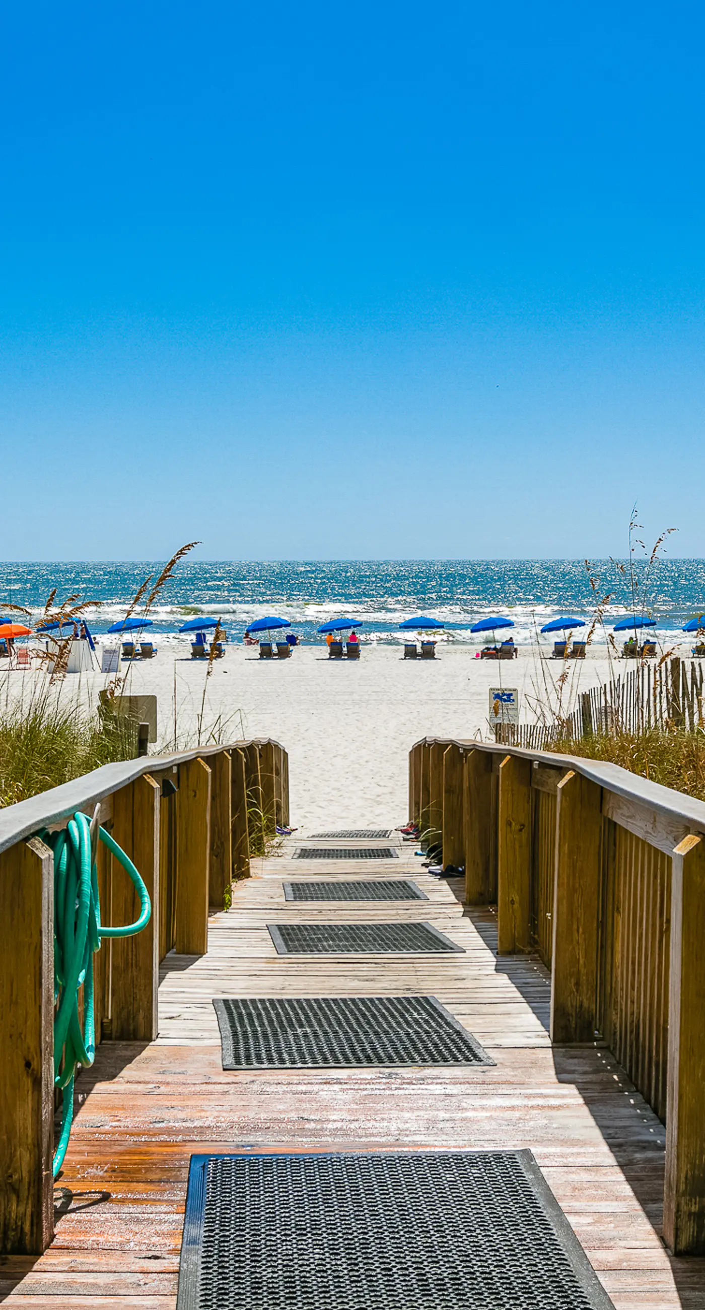 Beachfront condo with amazing views overlooking the Gulf of America featuring resort style pools.