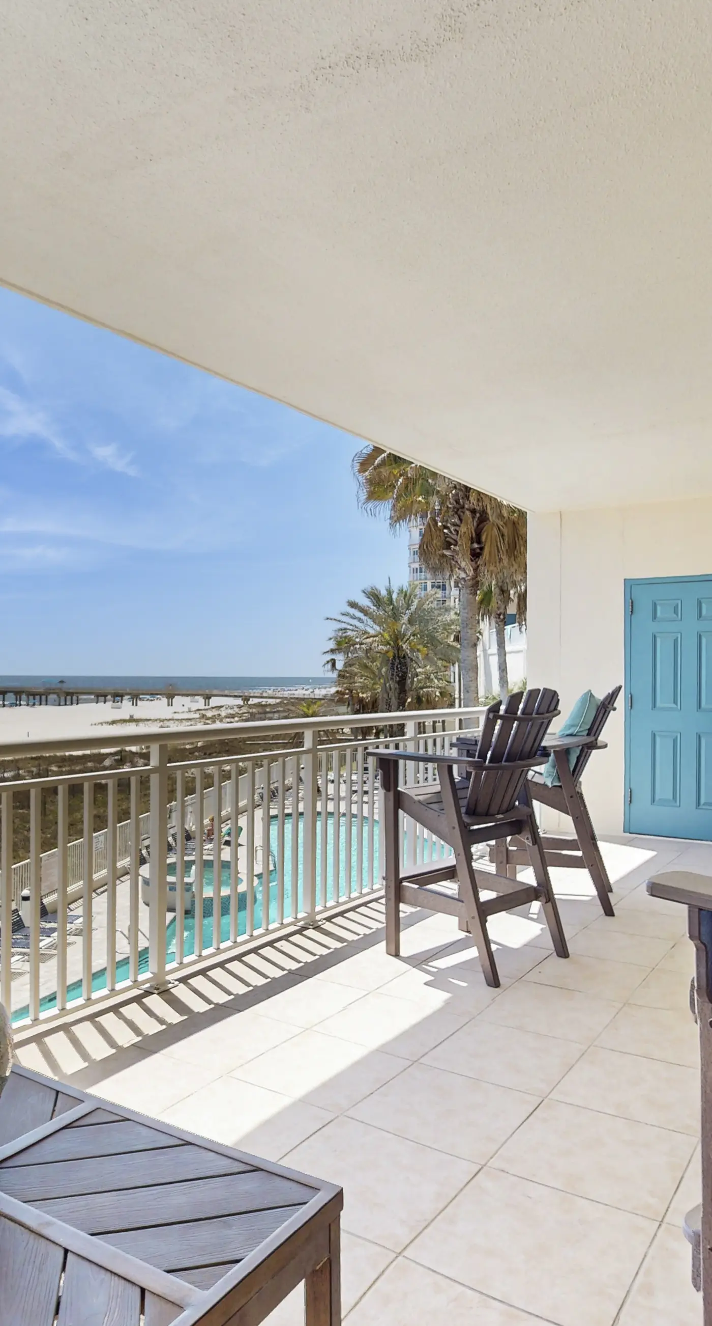 Unique Gulf-front condo with beach access, great views, resort style pools and sauna