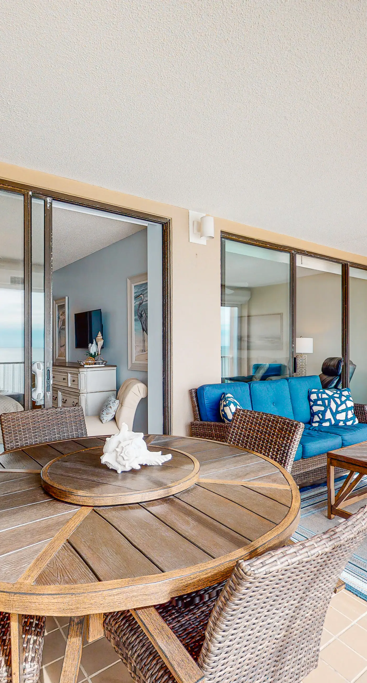 Inviting Gulf-front condo with hot tub, pool & spacious, furnished balcony