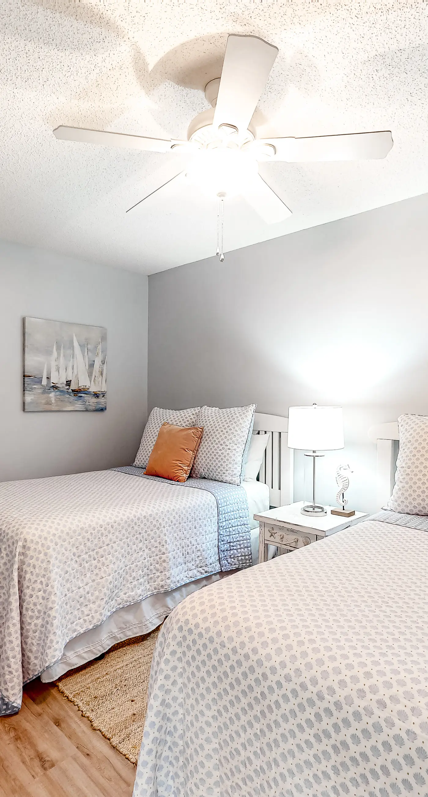 Inviting Gulf-front condo with hot tub, pool & spacious, furnished balcony