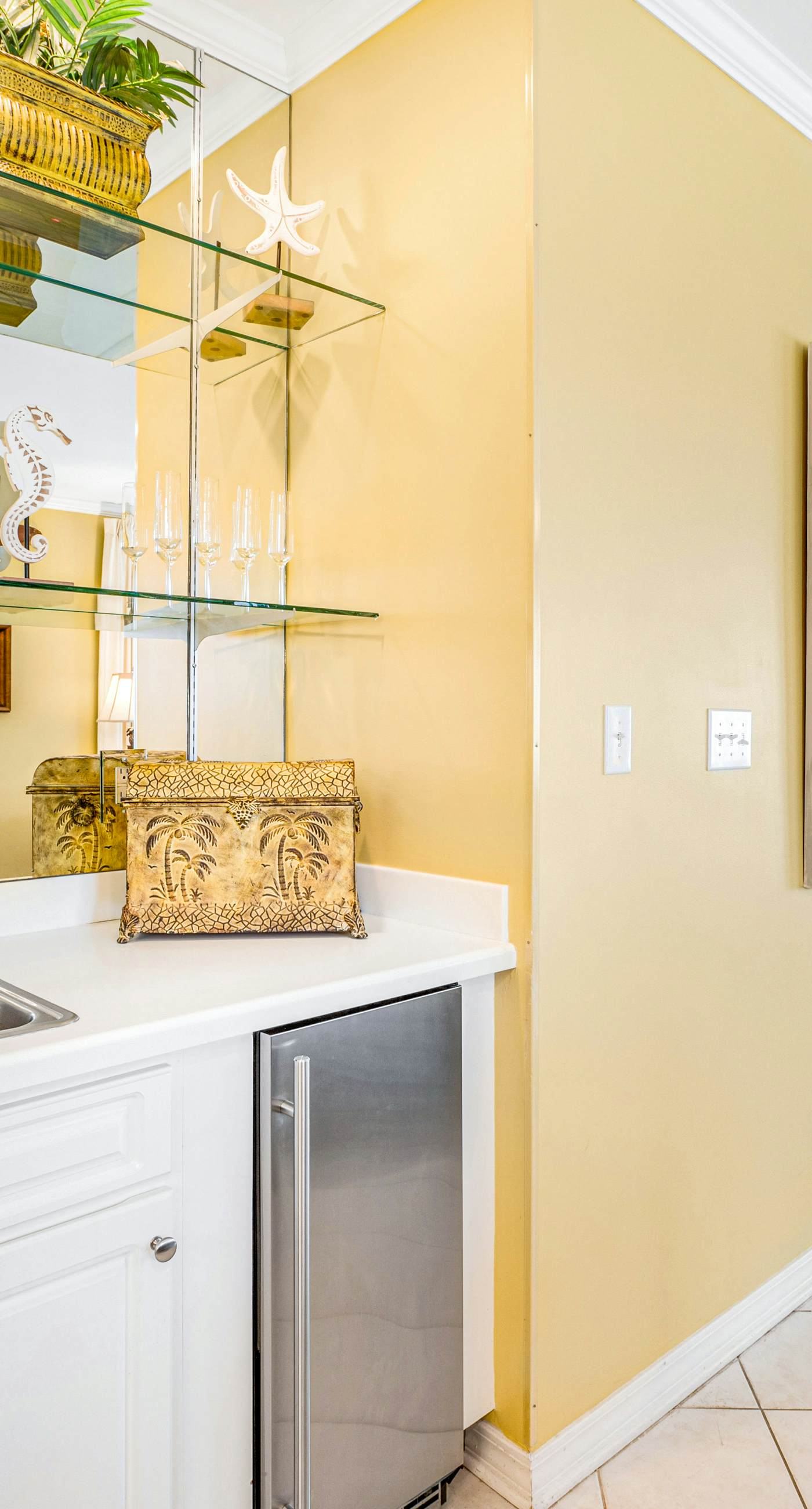 Beachfront condo with Gulf front shared pool, private balcony, and grilling area