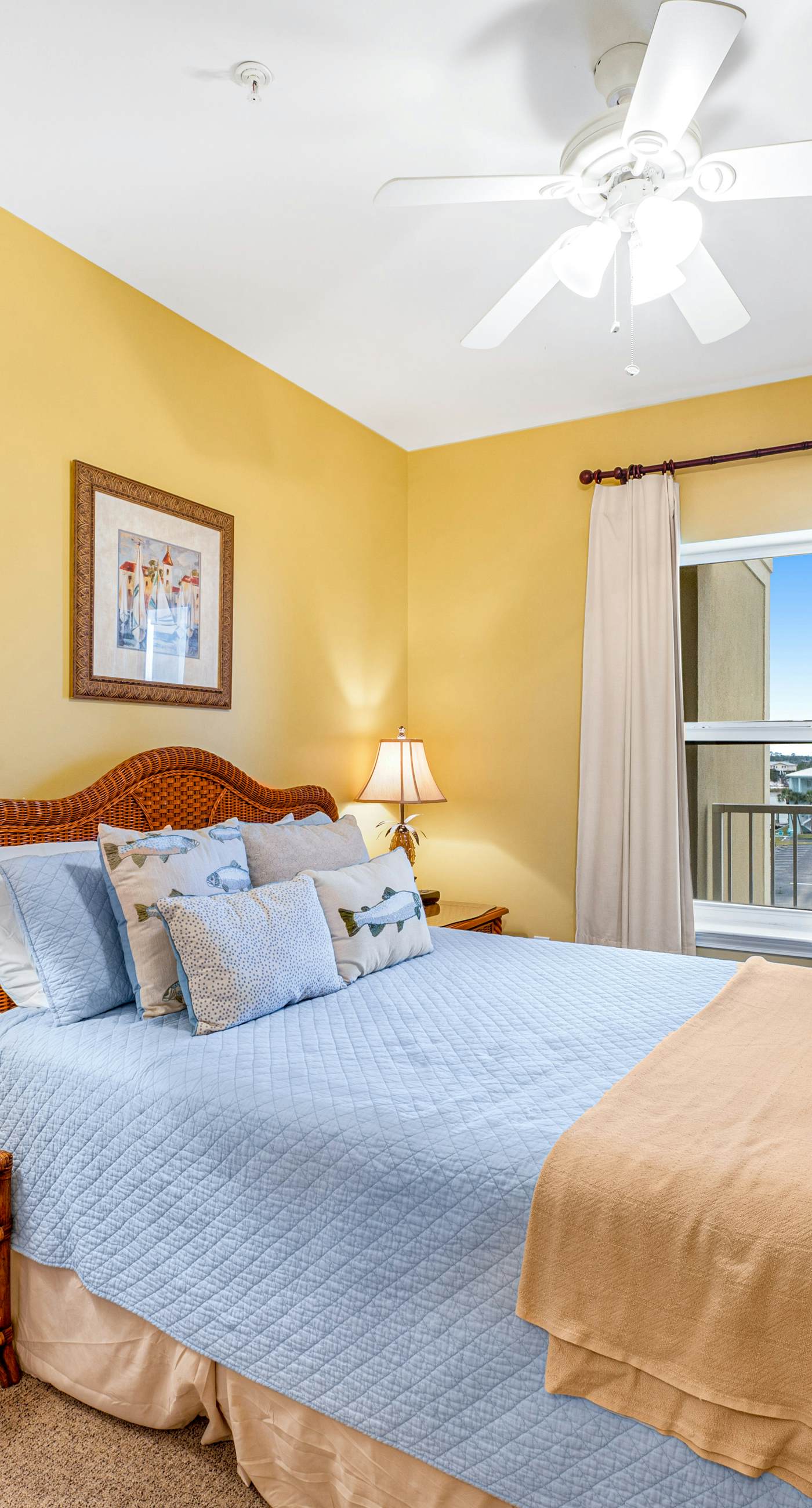 Beachfront condo with Gulf front shared pool, private balcony, and grilling area