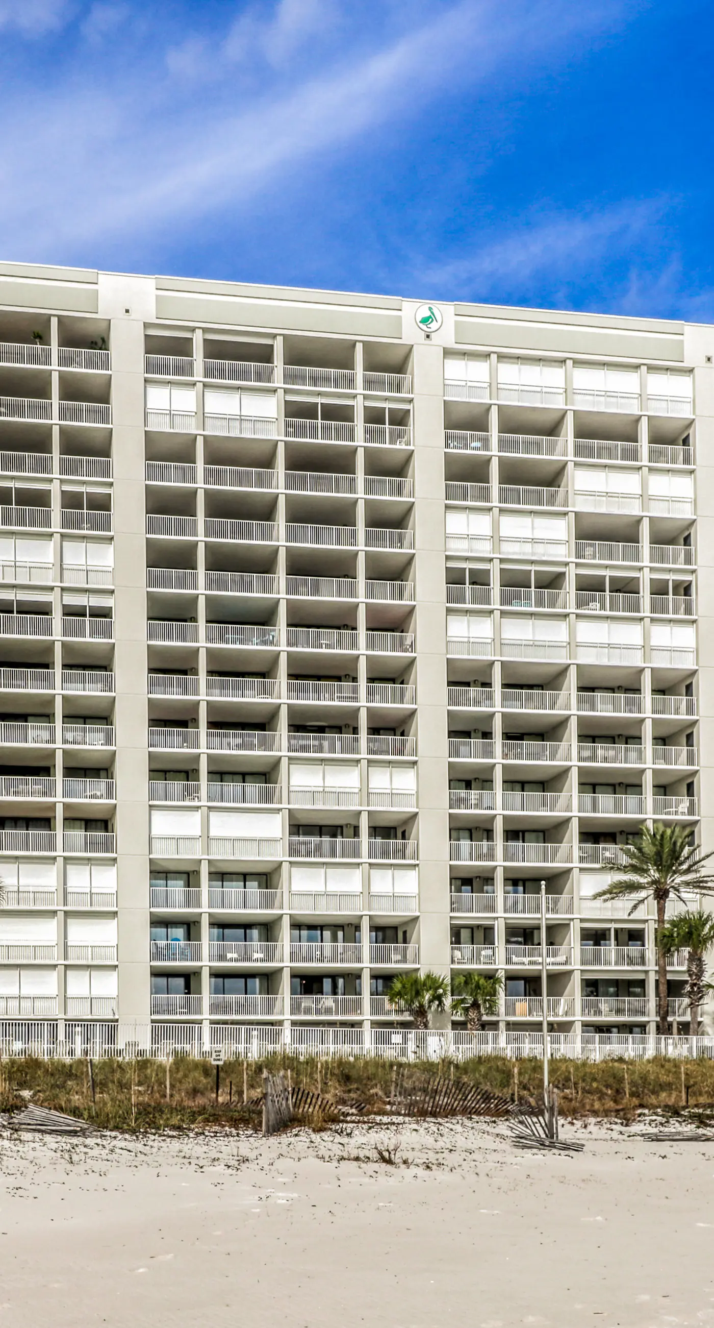 Beachfront condo with private beach access, hot tub, tennis court & pools