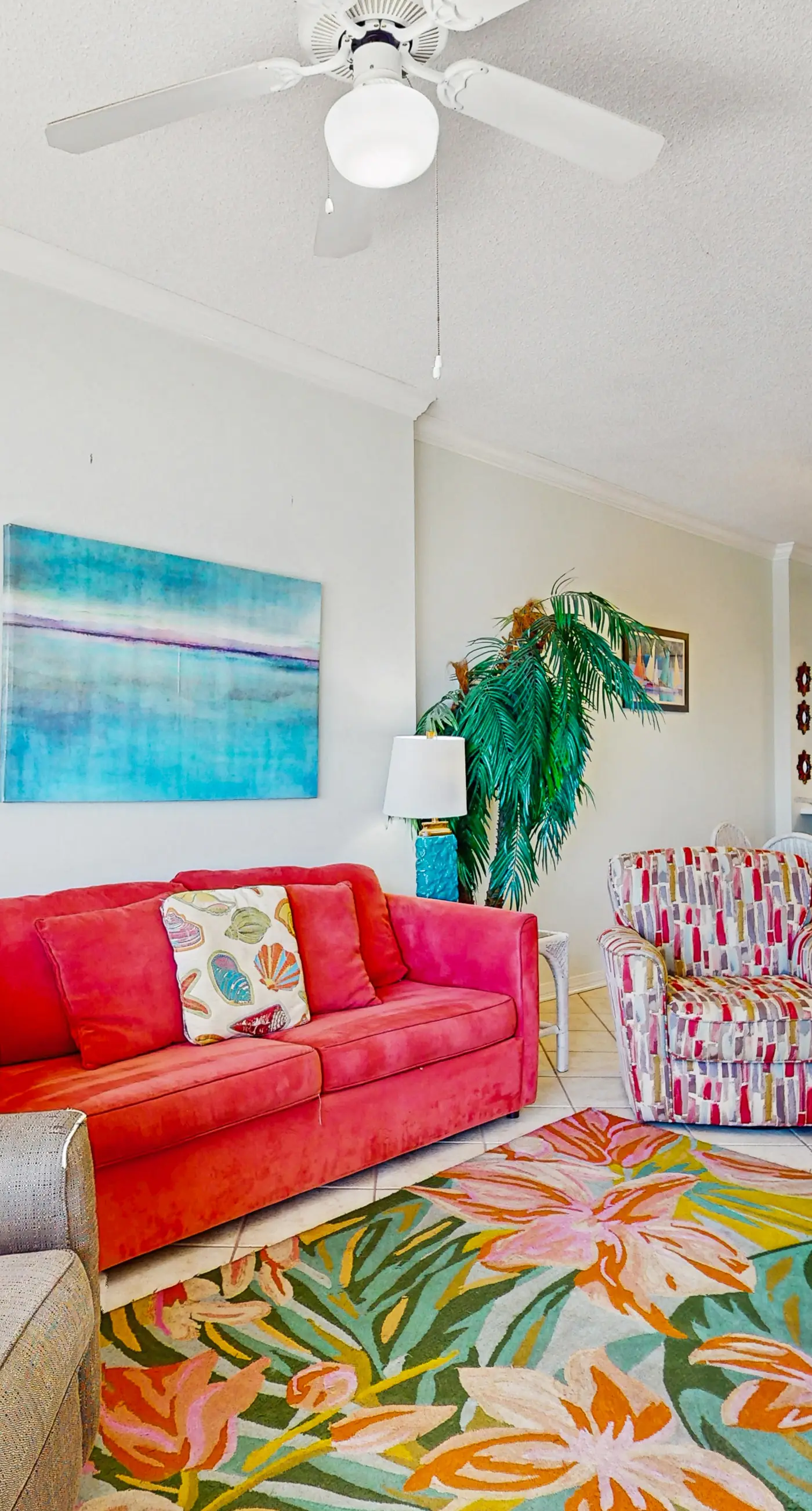 Beachfront property with Gulf-view balcony, outdoor pool & hot tub - near shops