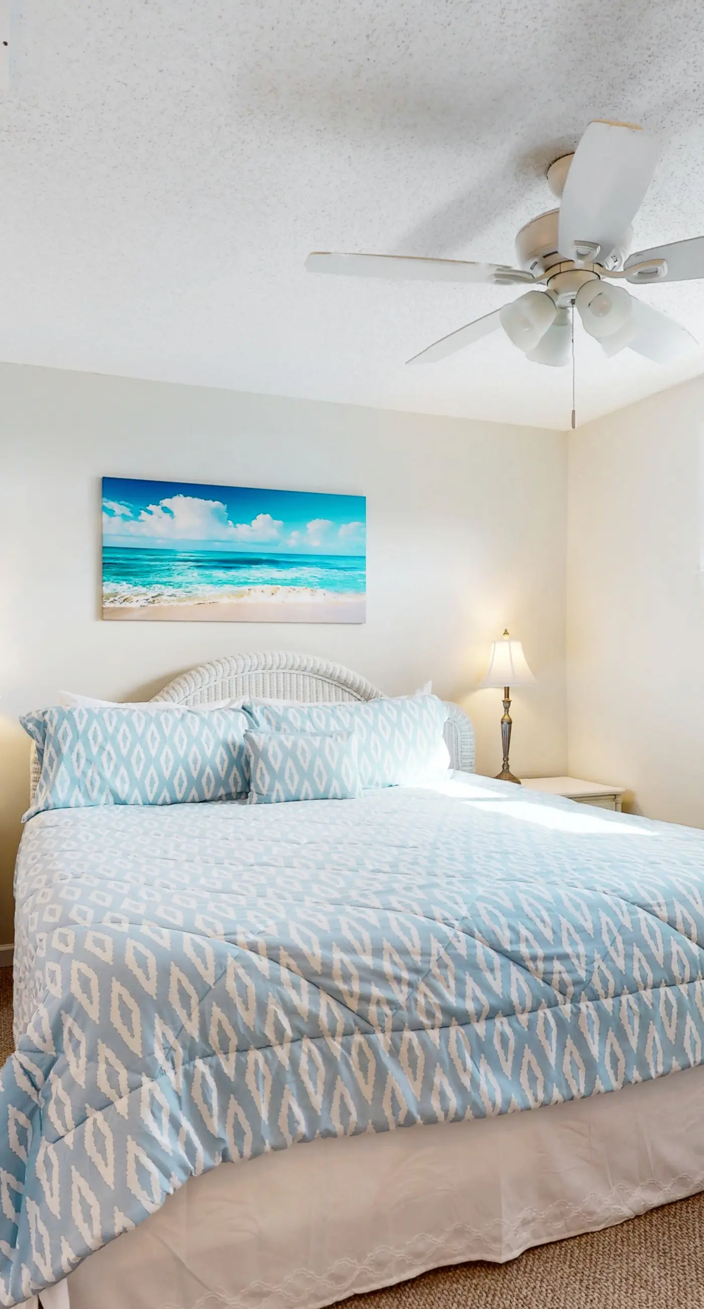 Gulf view condo w/ a full kitchen, private balcony, shared pools, & tennis court