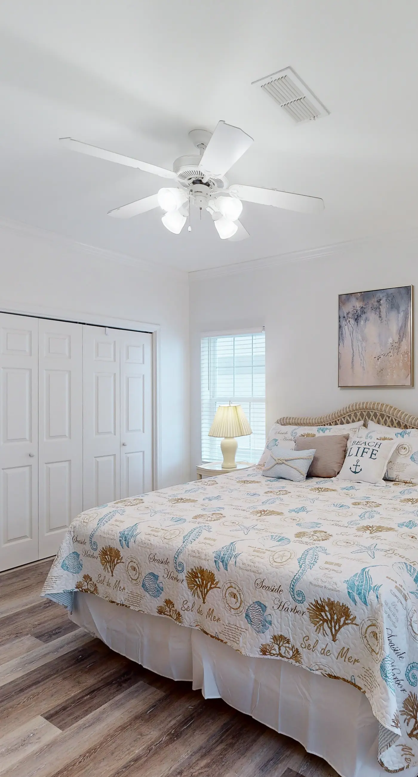 Newly -renovated waterfront condo w/two full kitchens, deck, WiFi, & shared pool