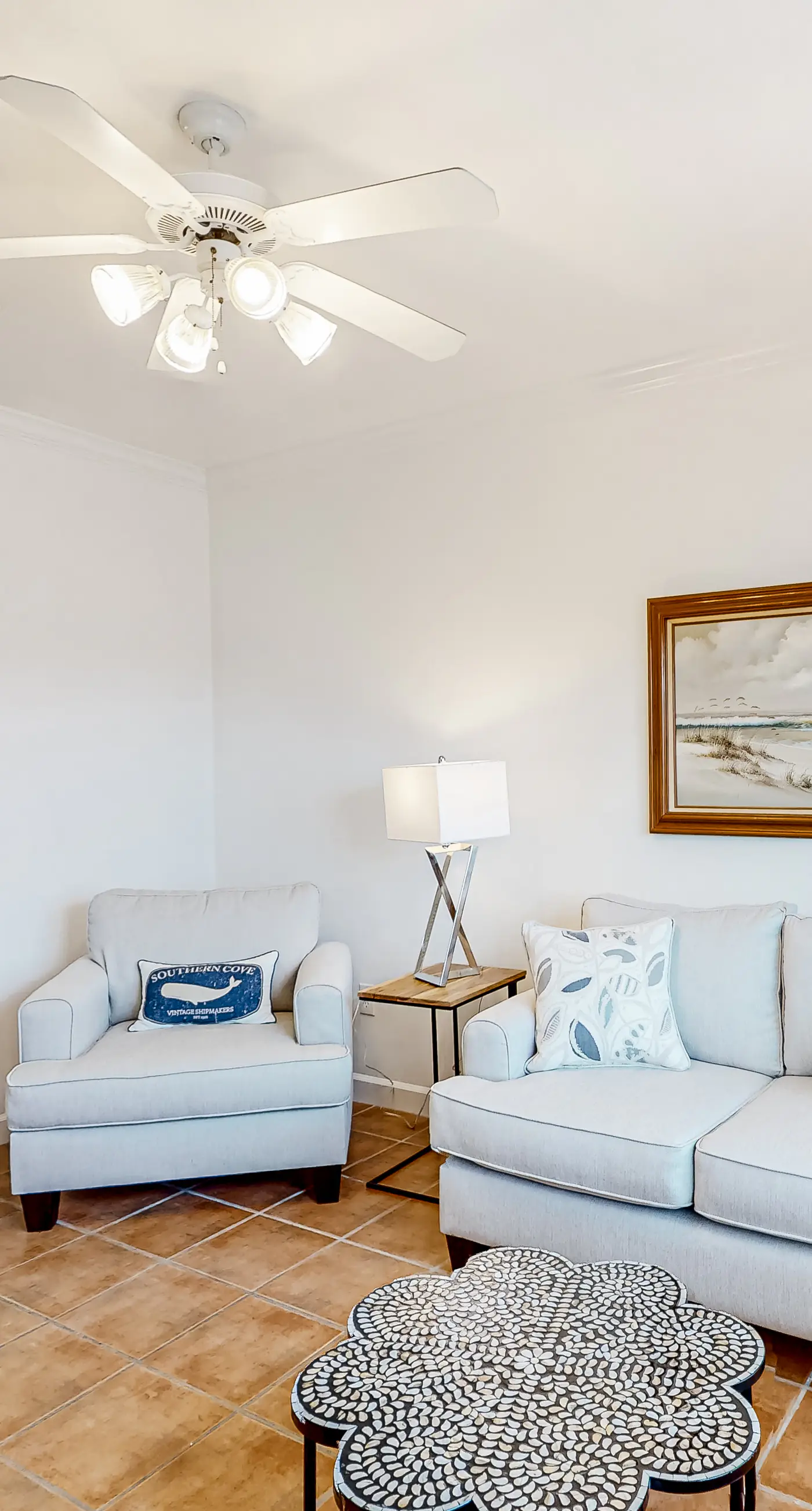 Newly -renovated waterfront condo w/two full kitchens, deck, WiFi, & shared pool