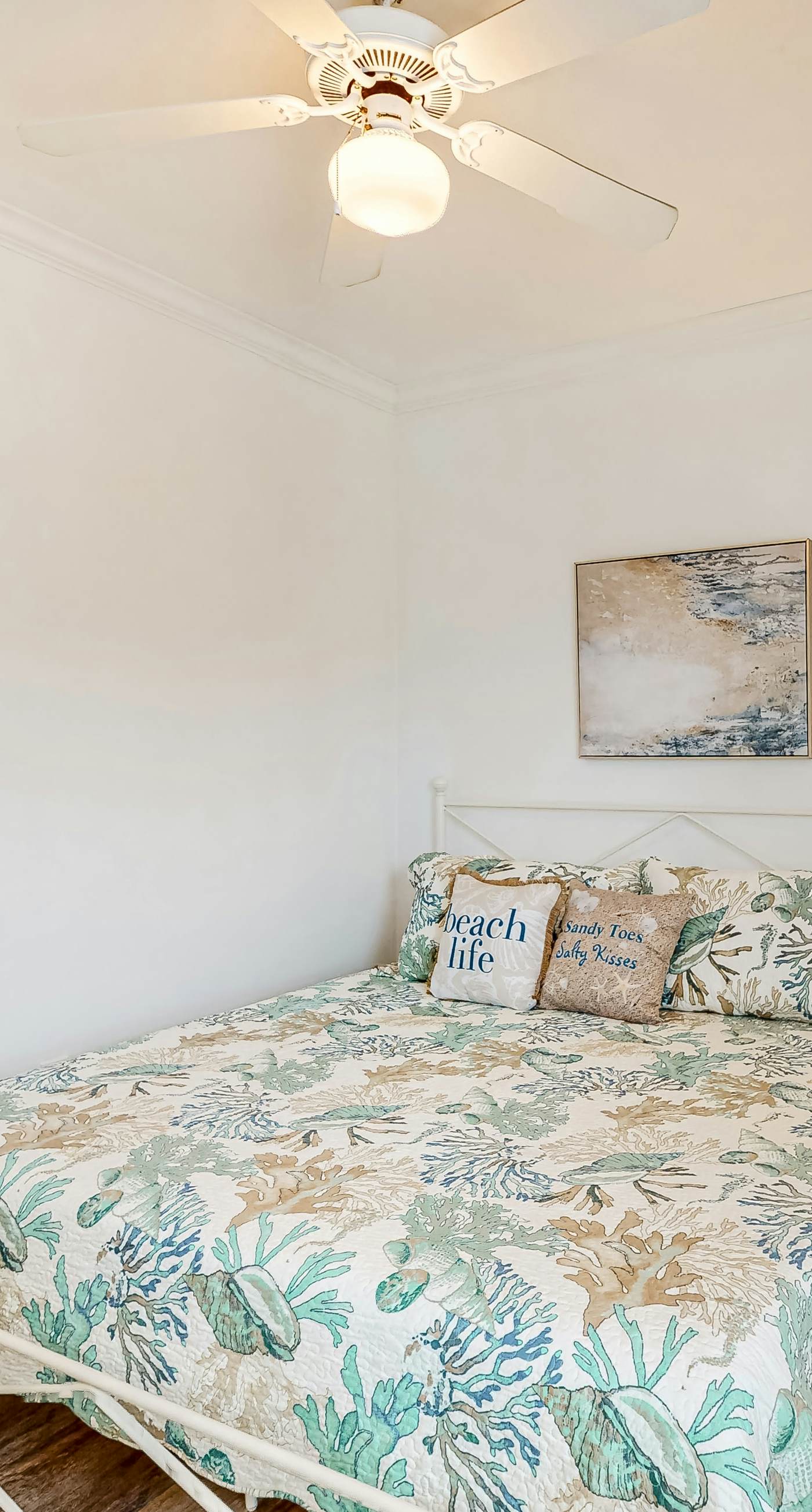 Newly renovated second-floor condo with shared pool, WiFi, W/D, & central AC