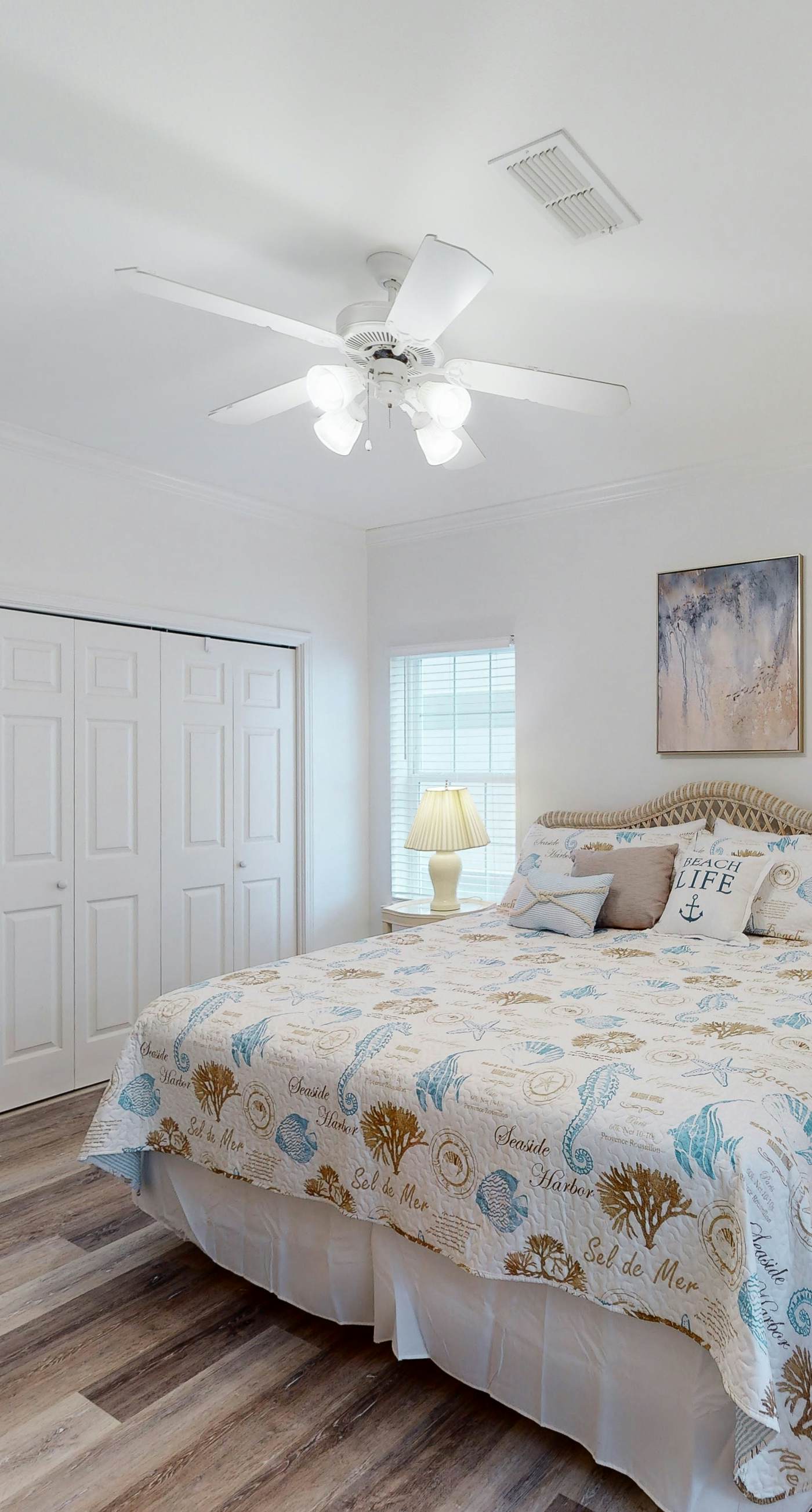 Newly renovated waterfront condo with pool, WiFi, W/D, & central AC