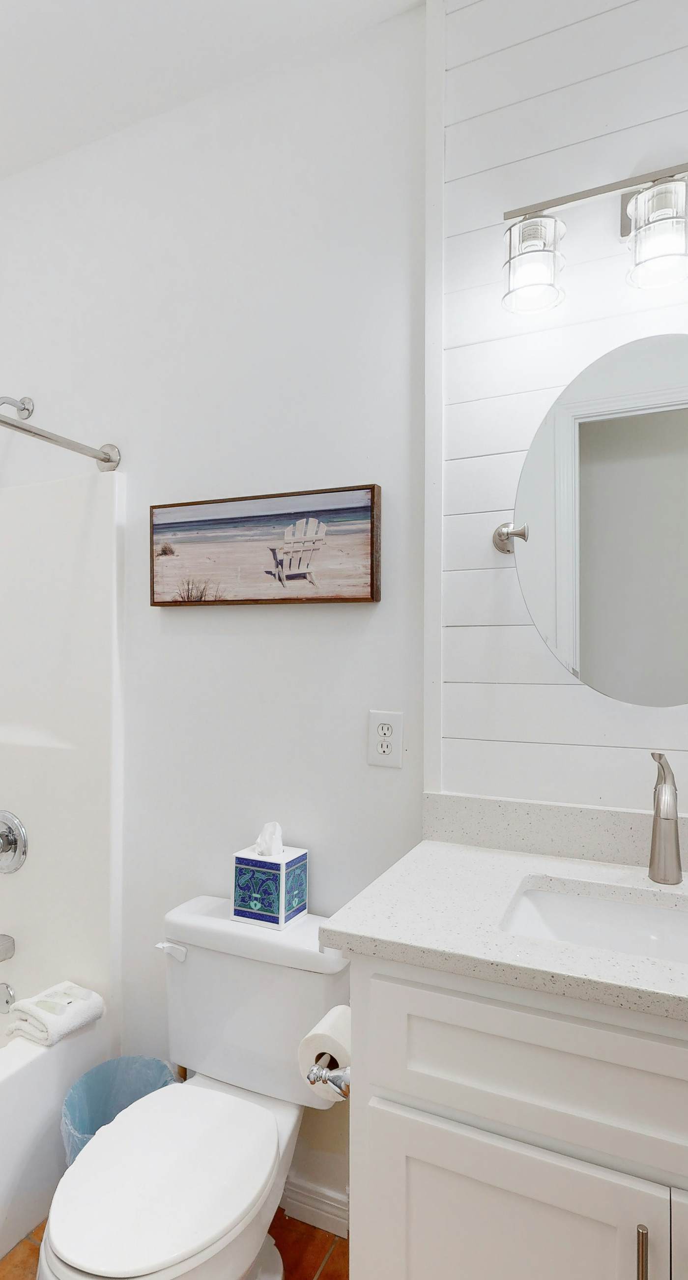 Newly renovated waterfront condo with pool, WiFi, W/D, & central AC