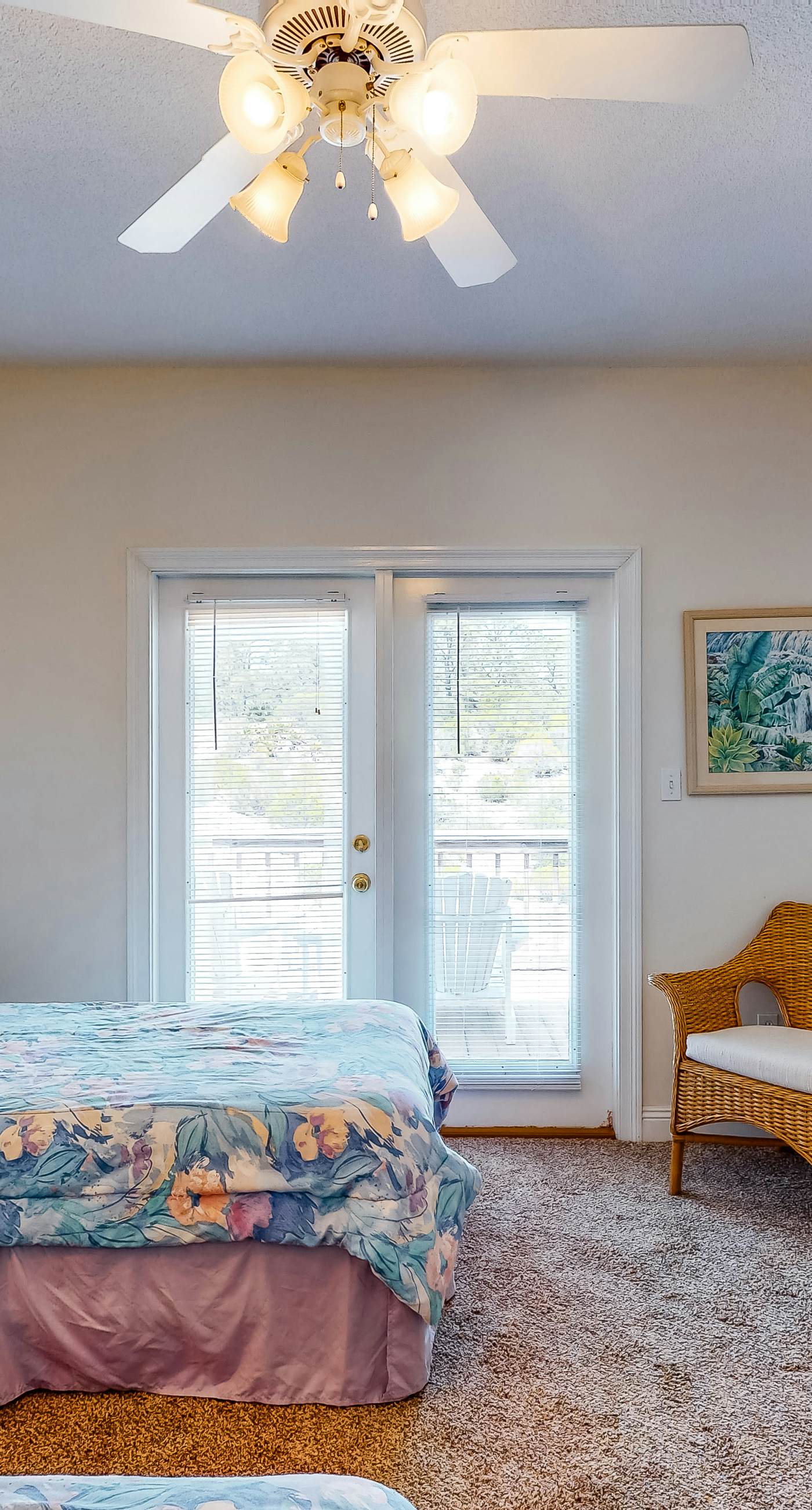 Bright duplex with two full kitchens, large decks, and private washer/dryers