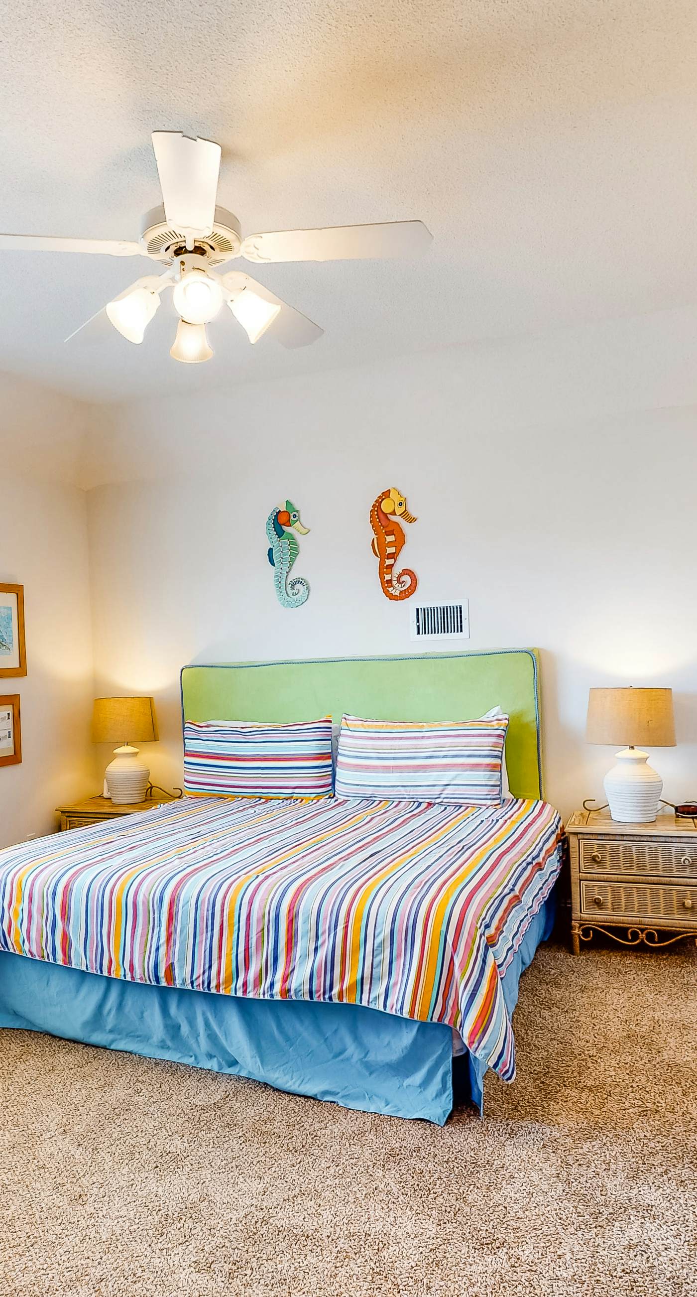 Bright duplex with two full kitchens, large decks, and private washer/dryers