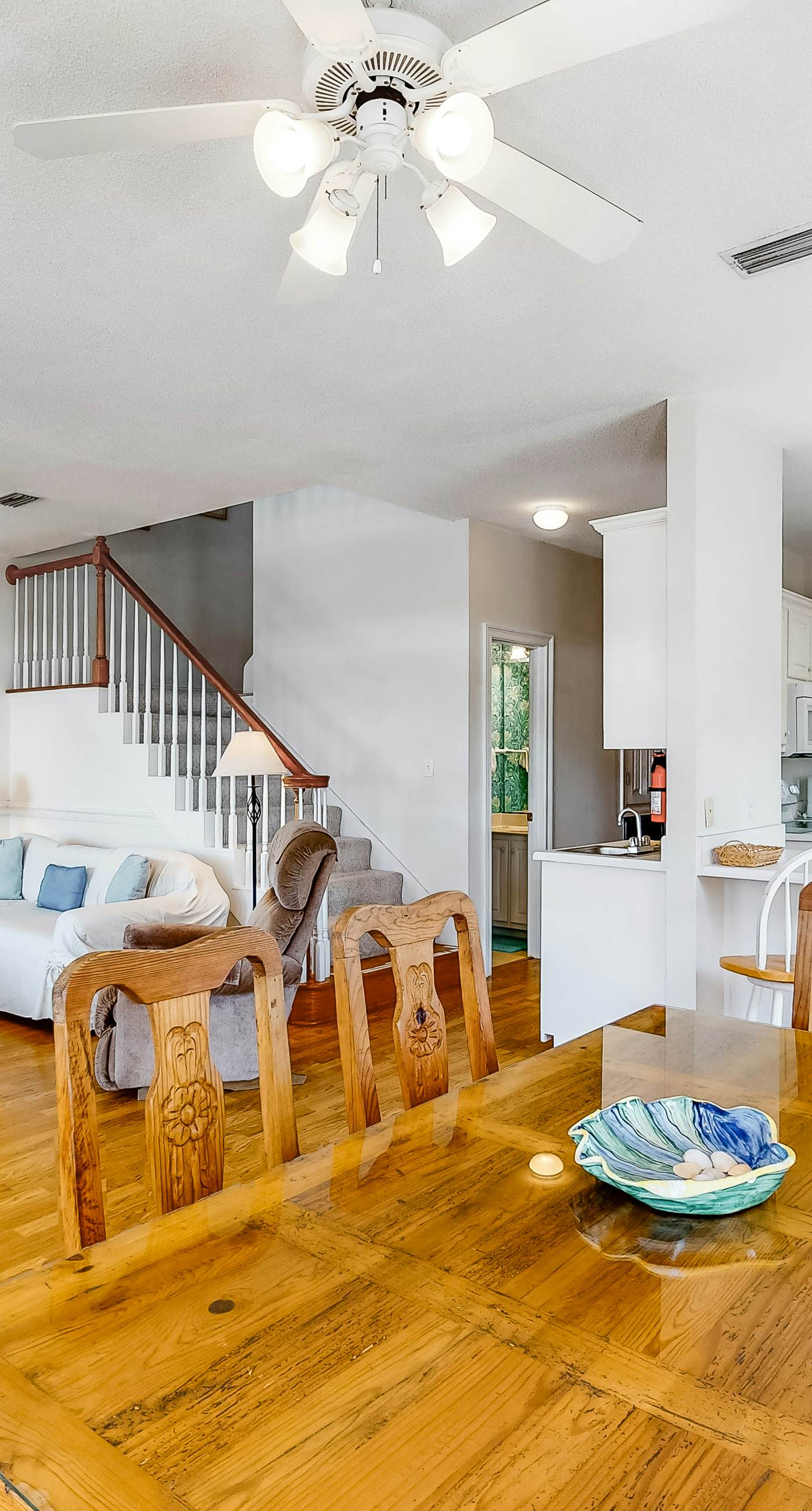 Bright duplex with two full kitchens, large decks, and private washer/dryers