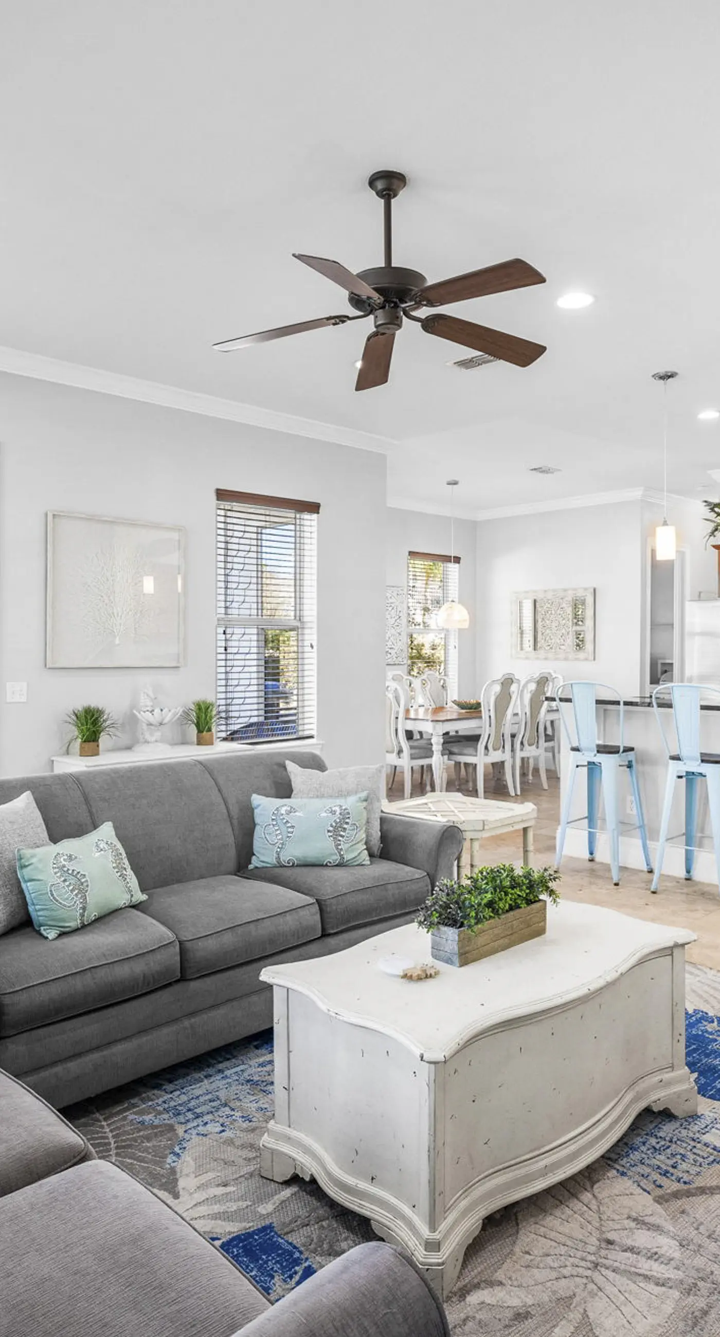 Three-Story Home w/Washer/Dryer, Gas Grill, Central A/C, & Shared Pool, Hot Tub