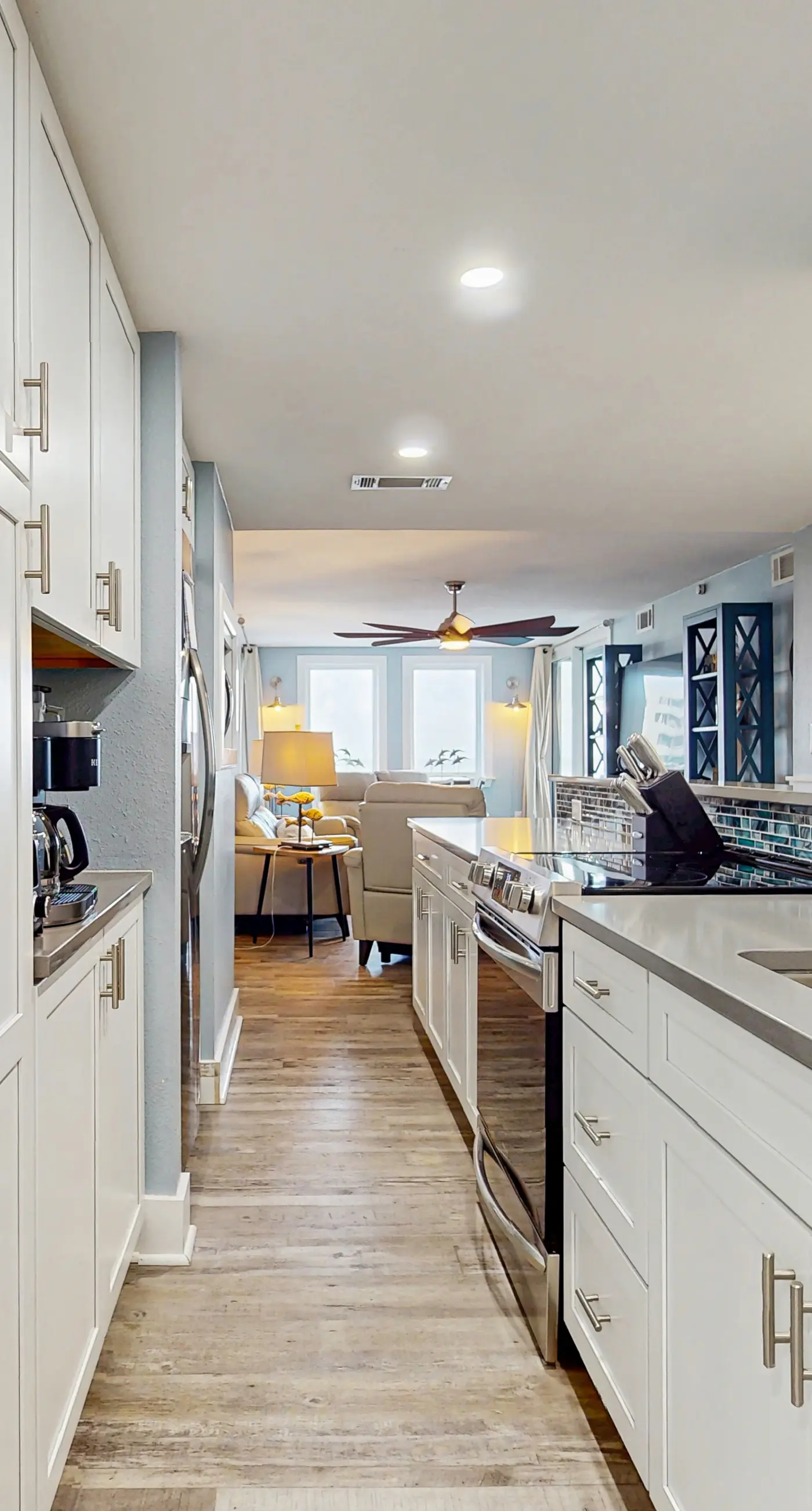 Second-Floor Ocean & Gulf Front Condo w/Free WiFi, 2 Balconies, Shared Pool, A/C