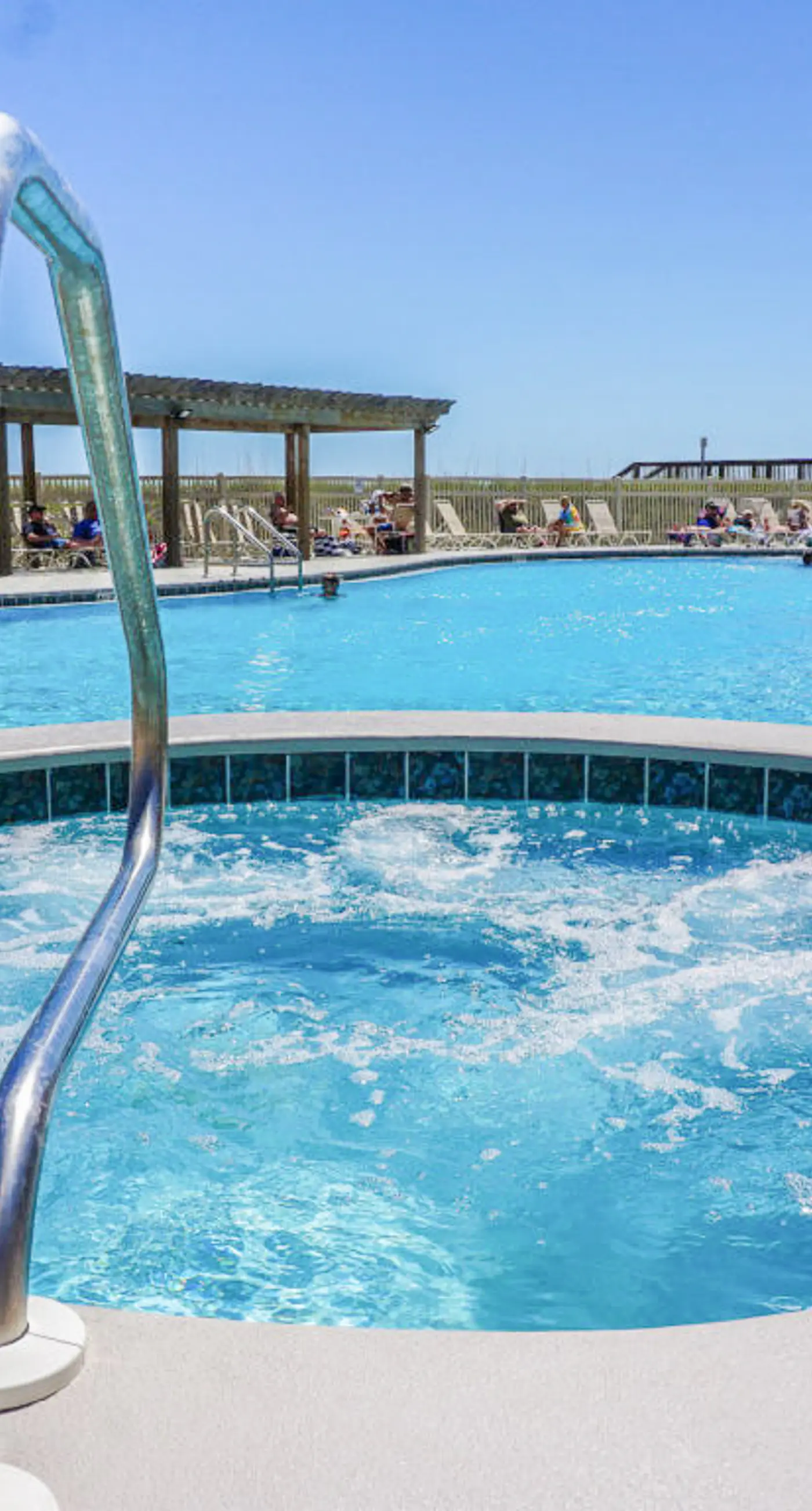 Second-Floor Ocean & Gulf Front Condo w/Free WiFi, 2 Balconies, Shared Pool, A/C