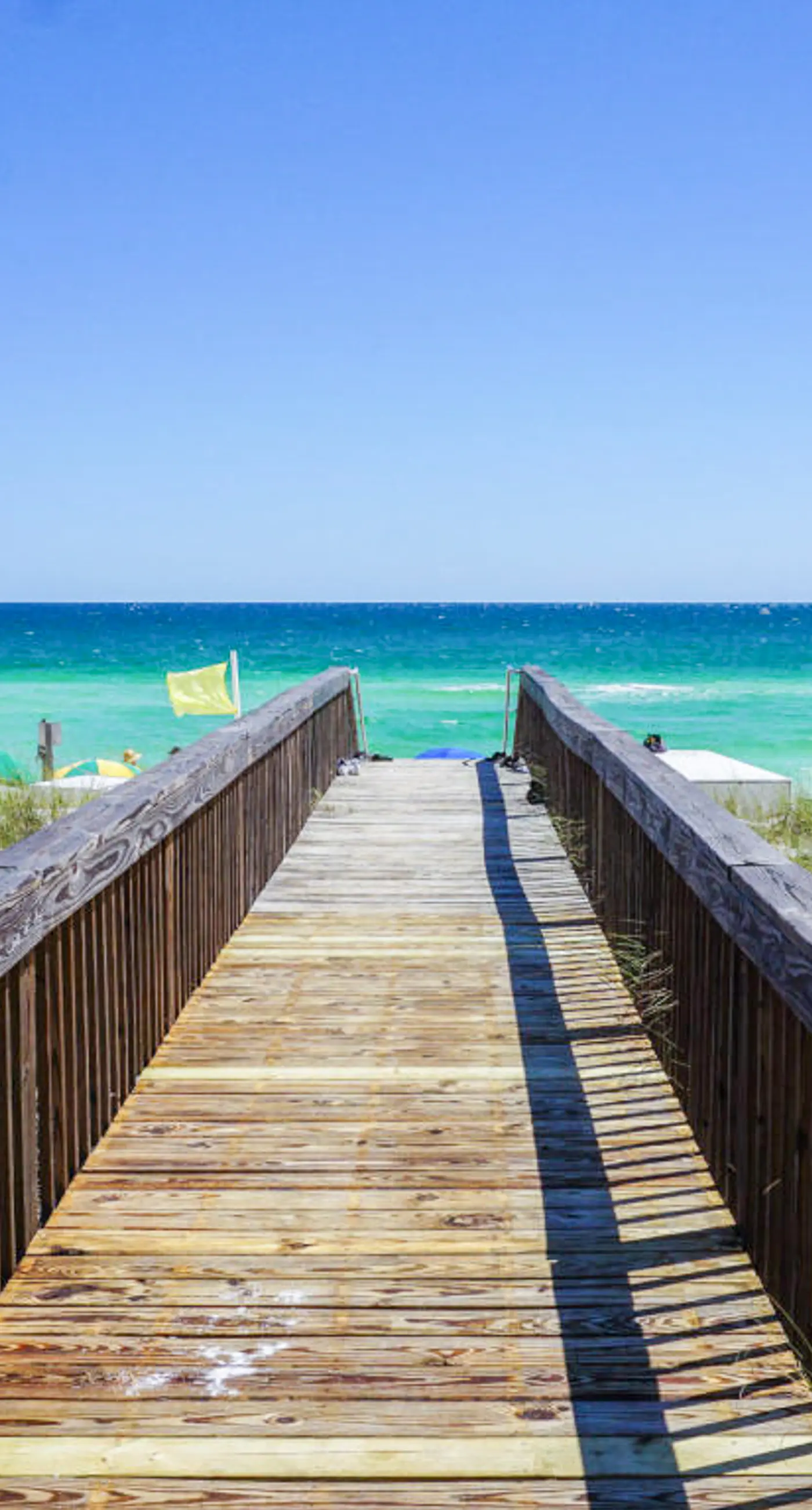 Second-Floor Ocean & Gulf Front Condo w/Free WiFi, 2 Balconies, Shared Pool, A/C