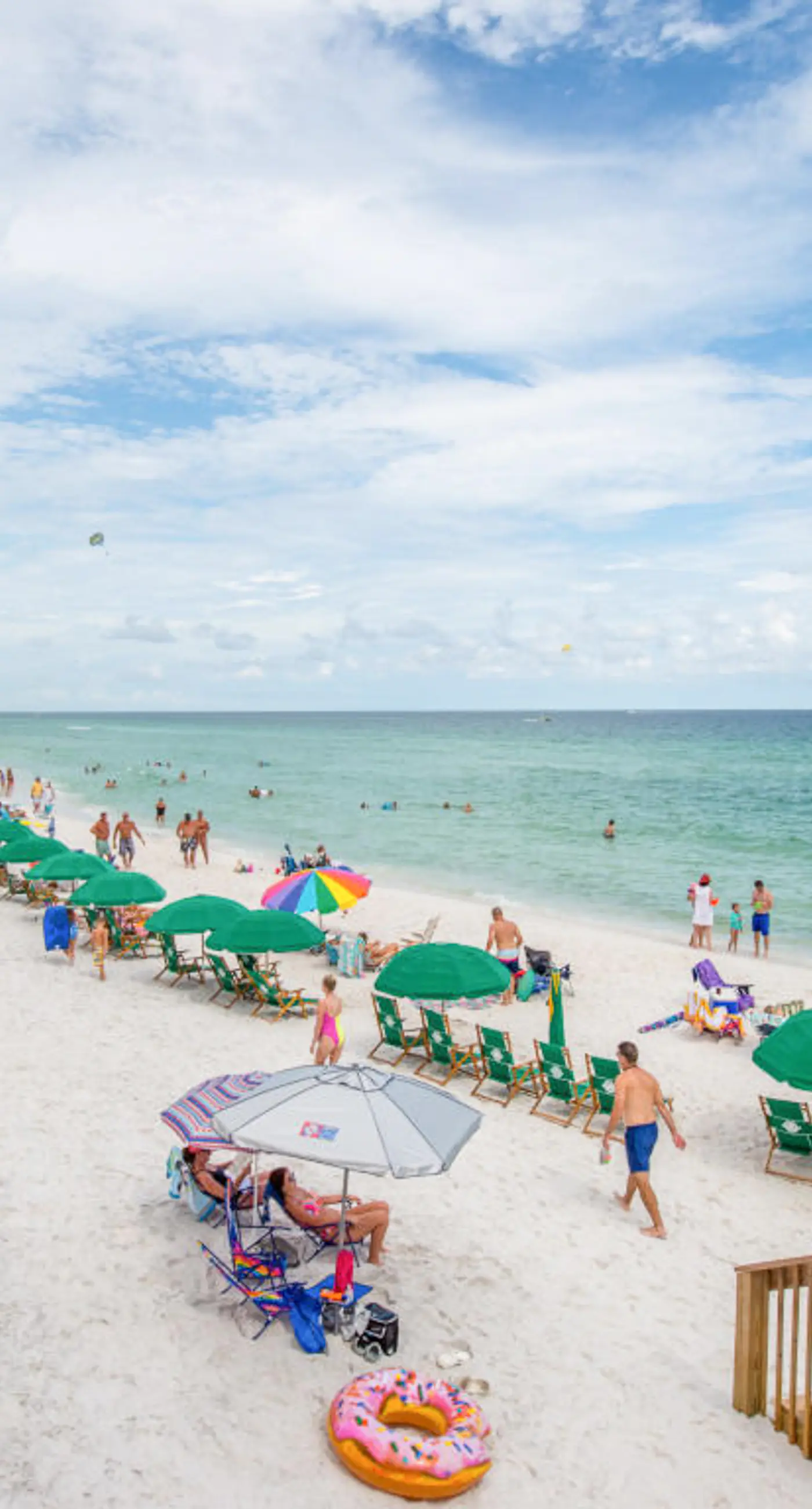 Second-Floor Ocean & Gulf Front Condo w/Free WiFi, 2 Balconies, Shared Pool, A/C