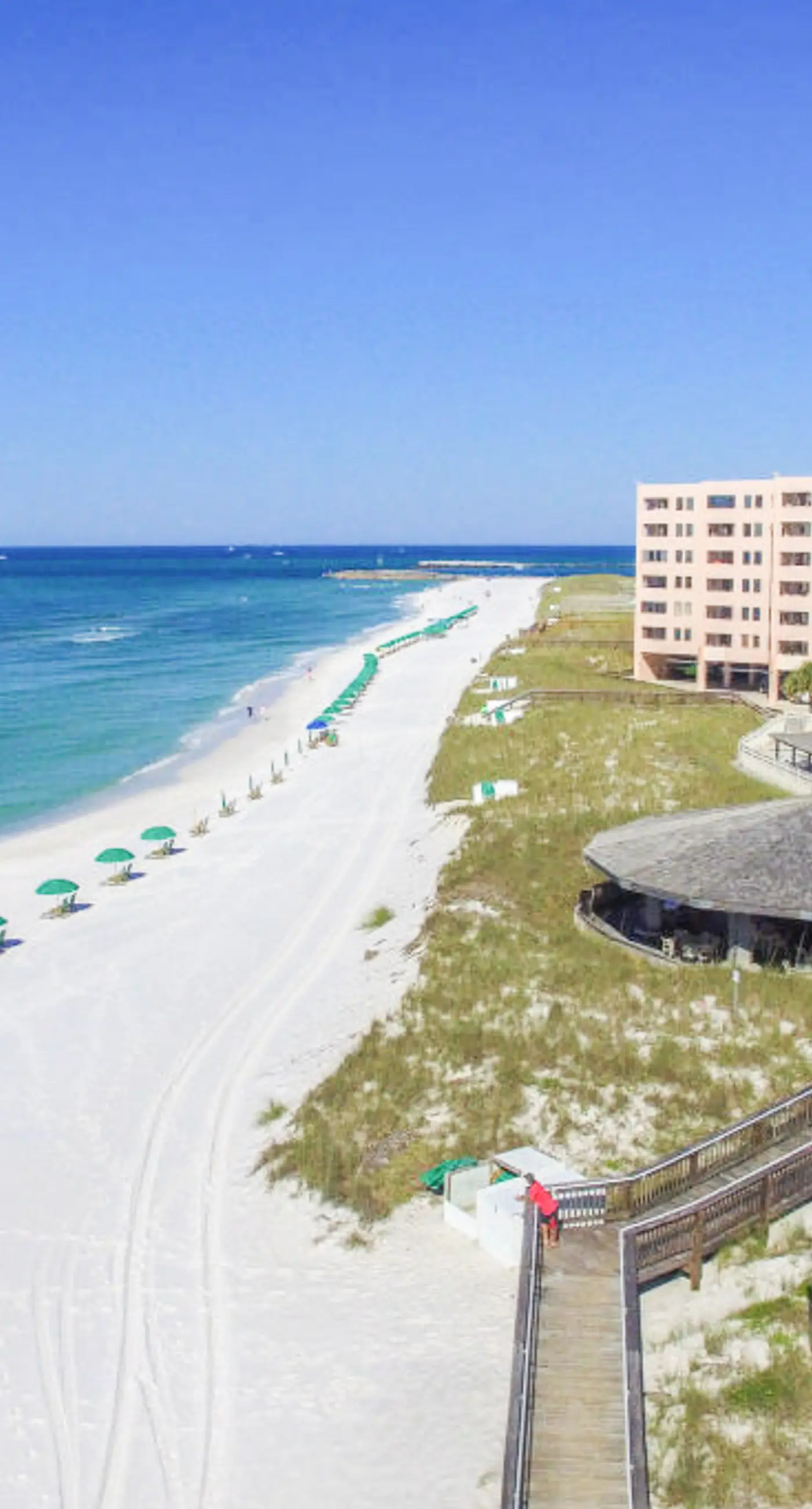 Second-Floor Ocean & Gulf Front Condo w/Free WiFi, 2 Balconies, Shared Pool, A/C